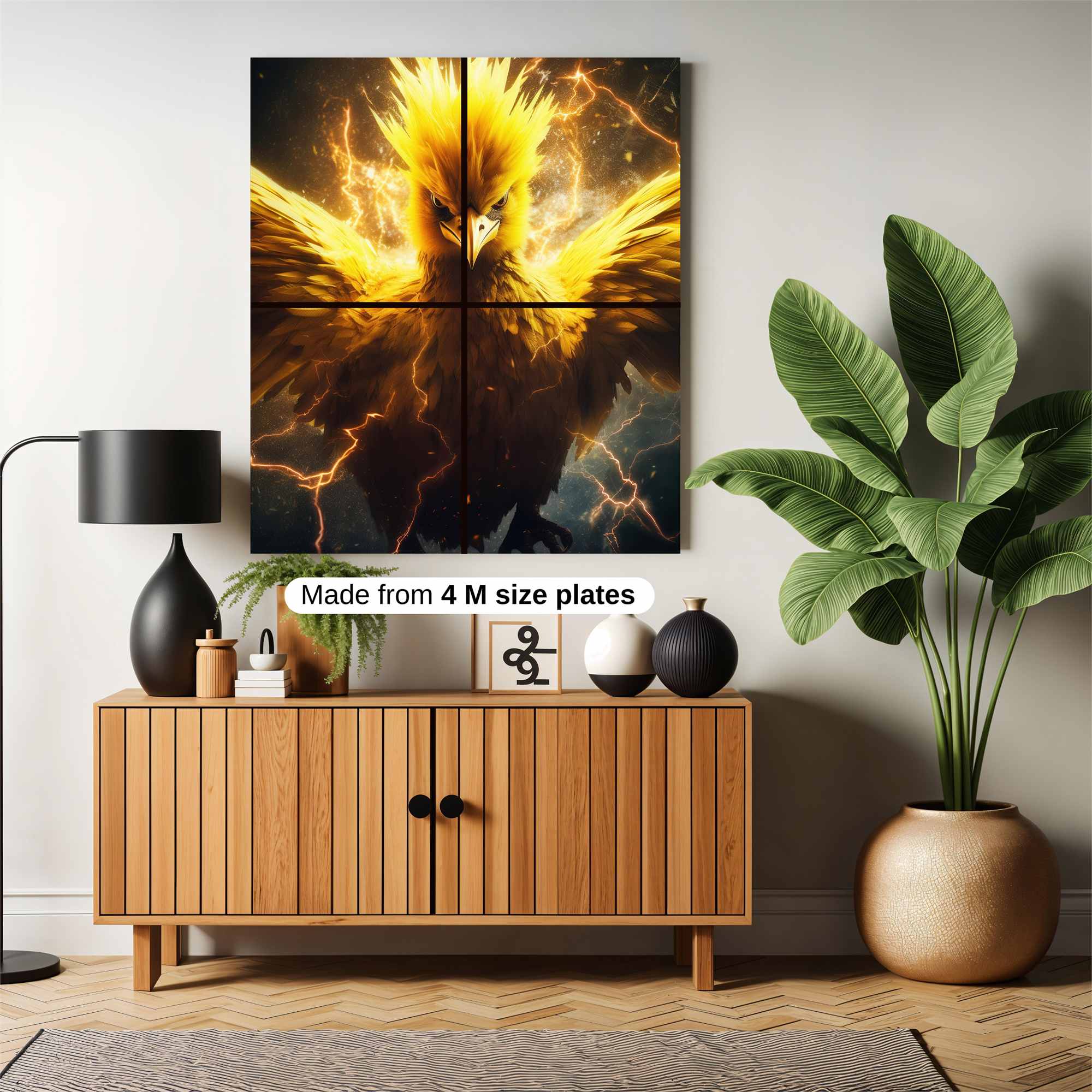 Phoenix Blaze Safe Wall Magnetic / M