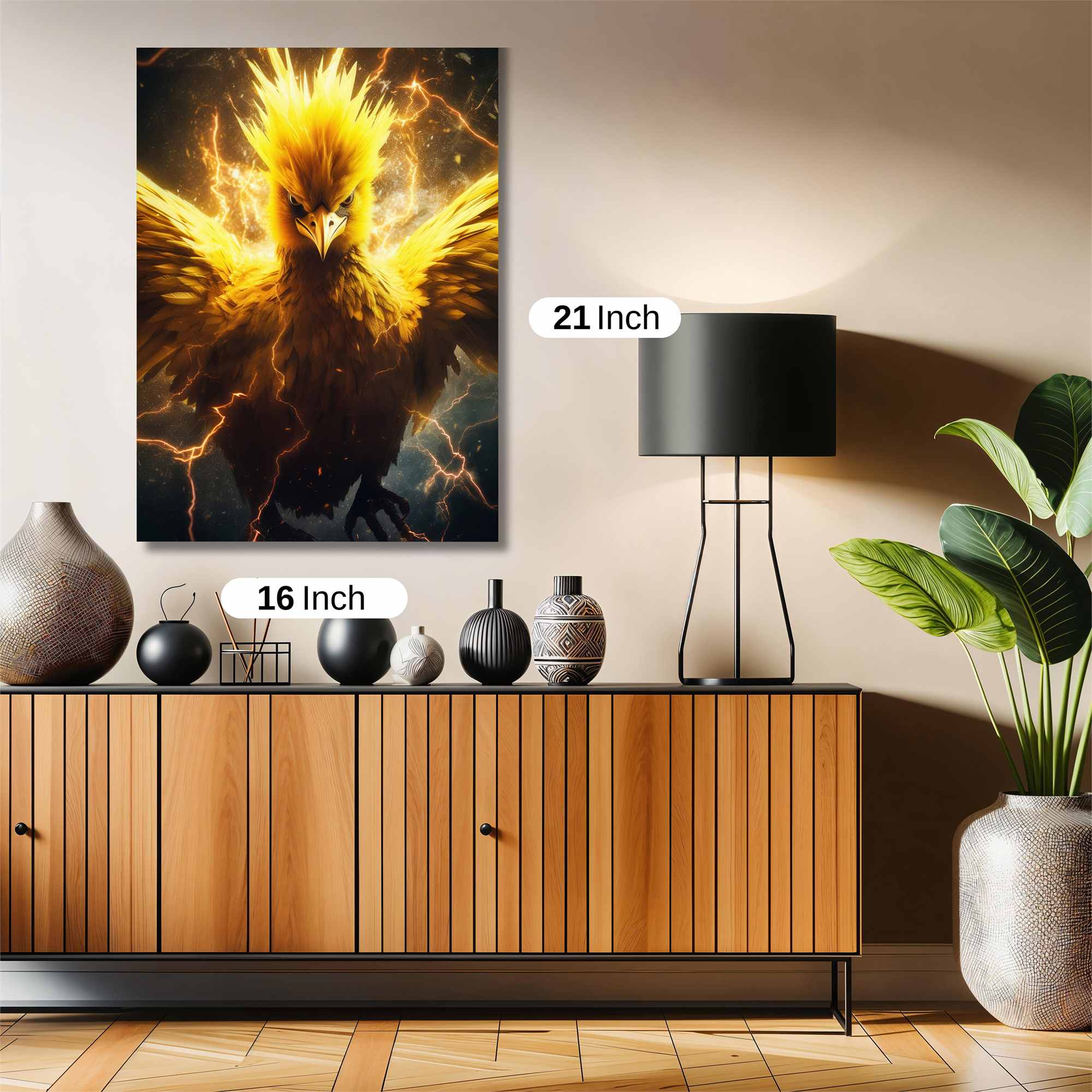 Phoenix Blaze Safe Wall Magnetic / M