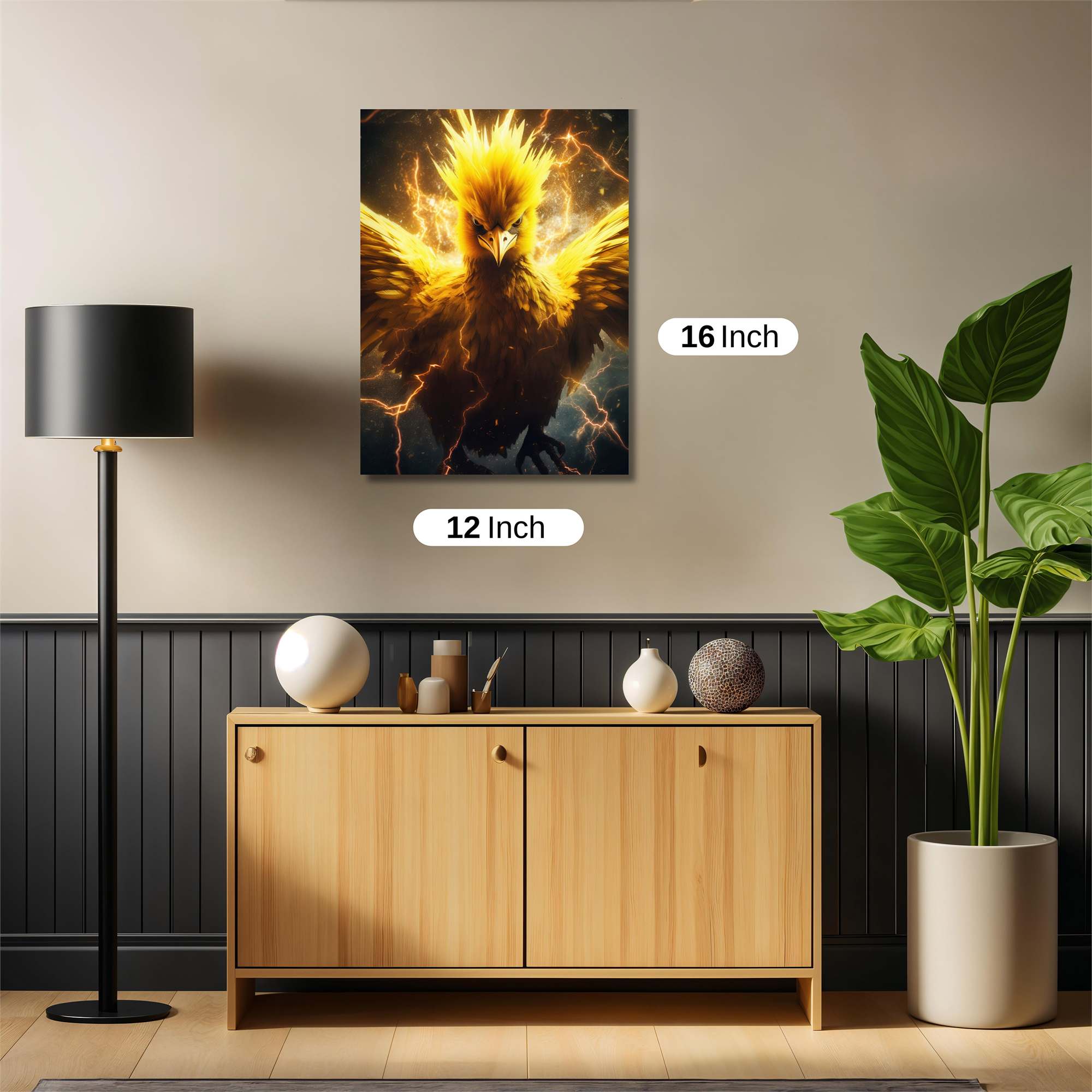 Phoenix Blaze Safe Wall Magnetic / M