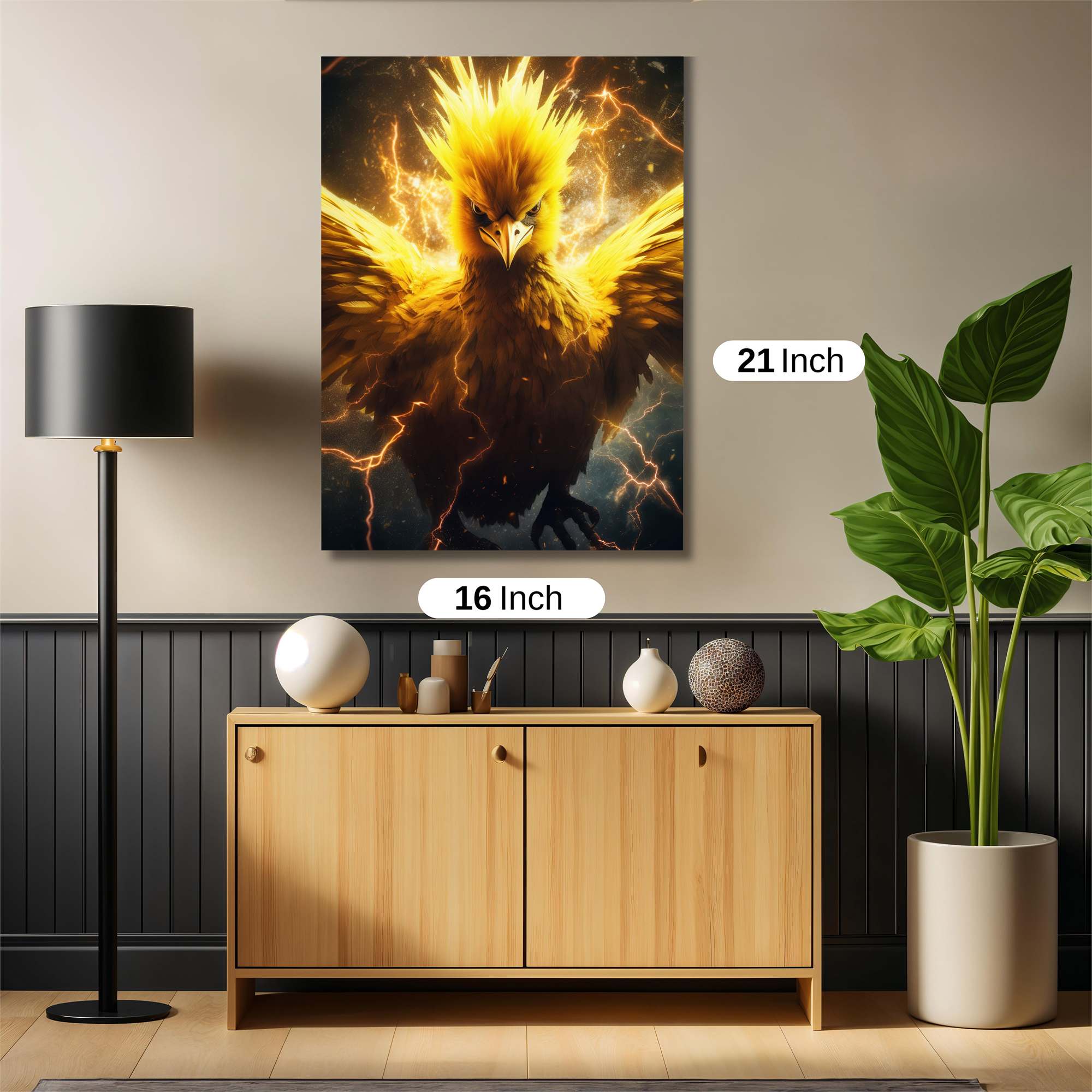 Phoenix Blaze Safe Wall Magnetic / M
