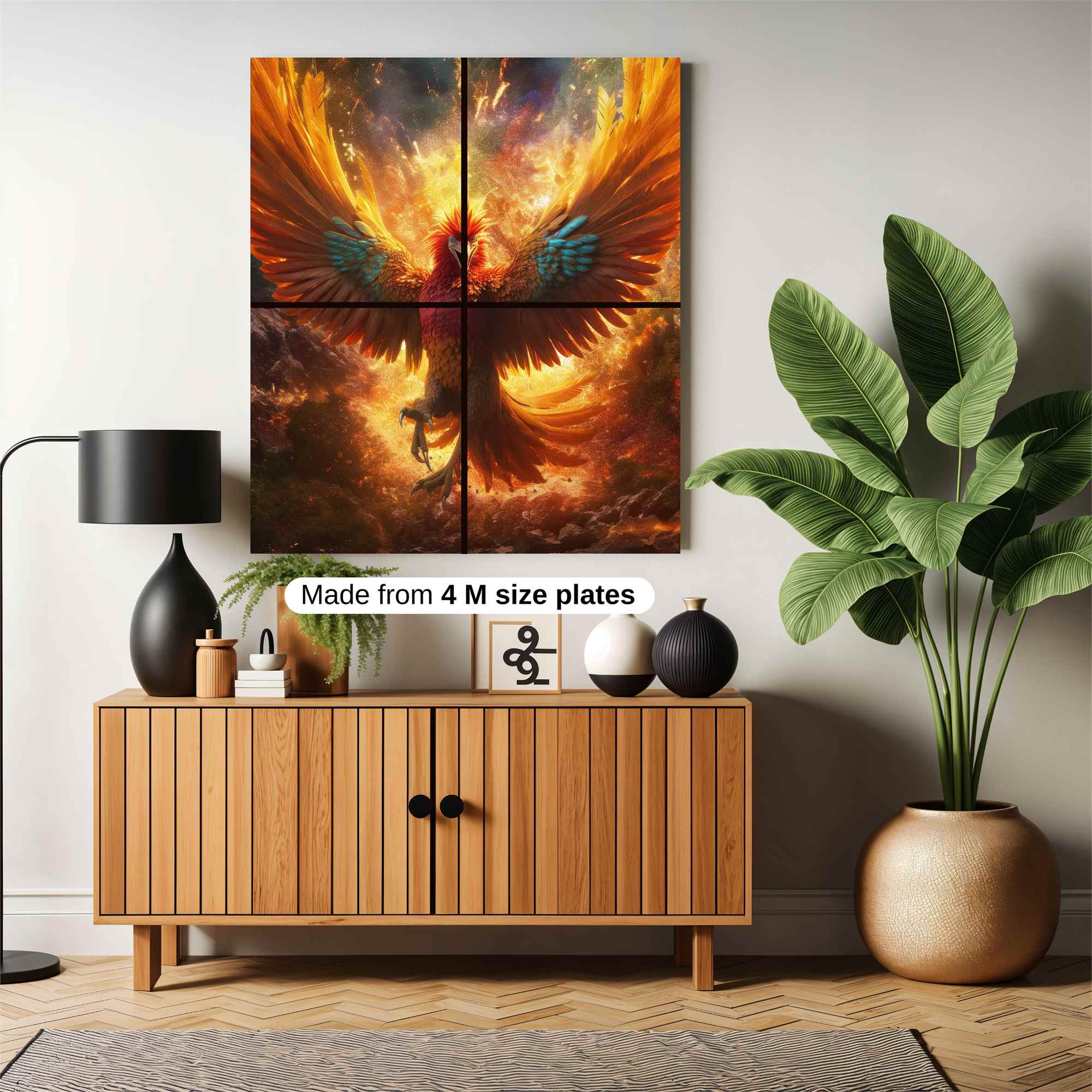 Phoenix Blaze Safe Wall Magnetic / M