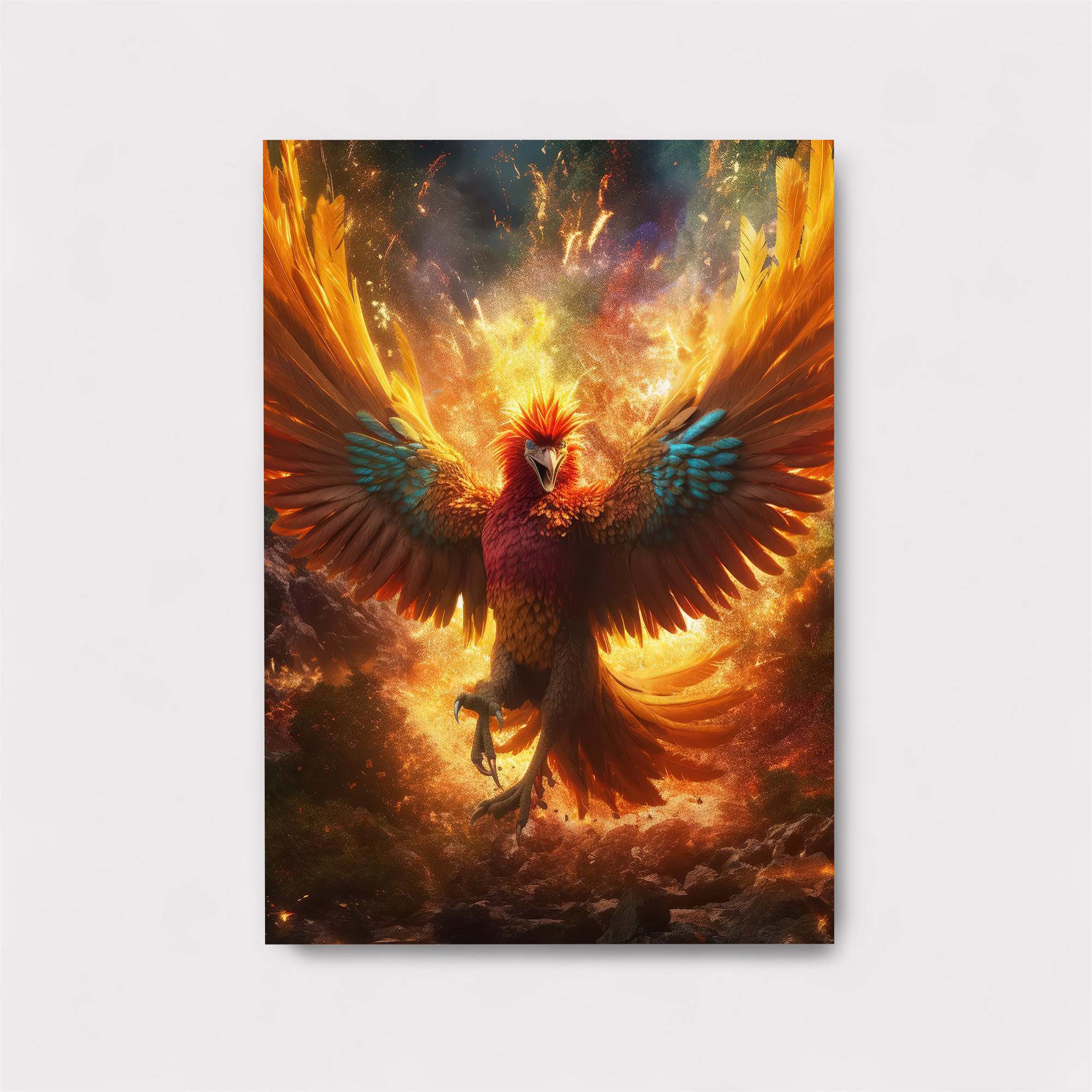 Phoenix Blaze Safe Wall Magnetic / M