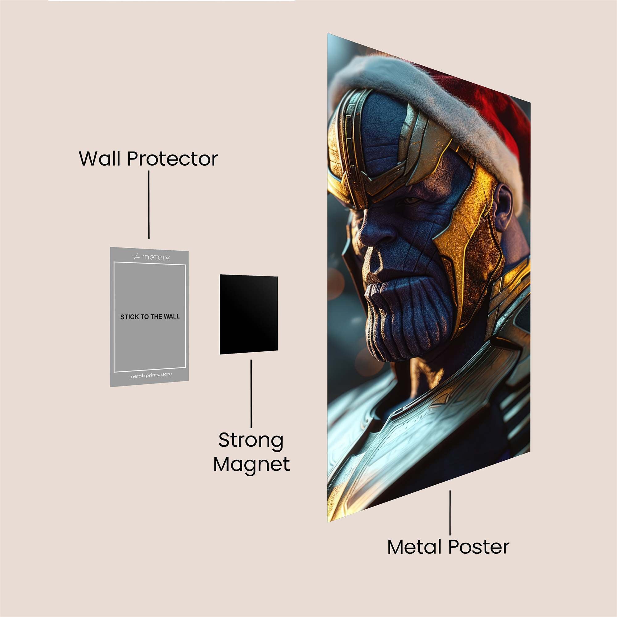 Thanos Festive Safe Wall Magnetic / M