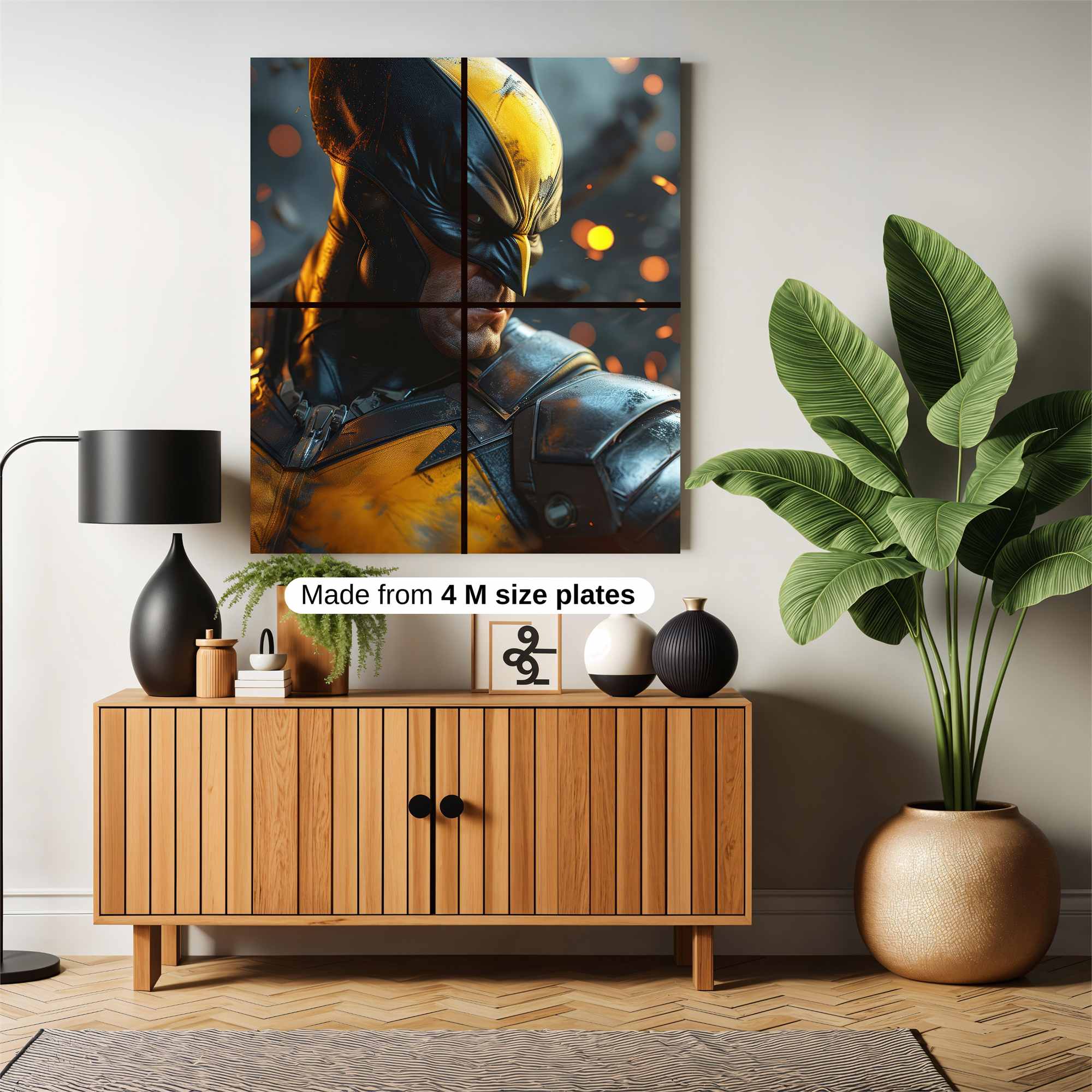 Wolverine Ferocious Safe Wall Magnetic / M