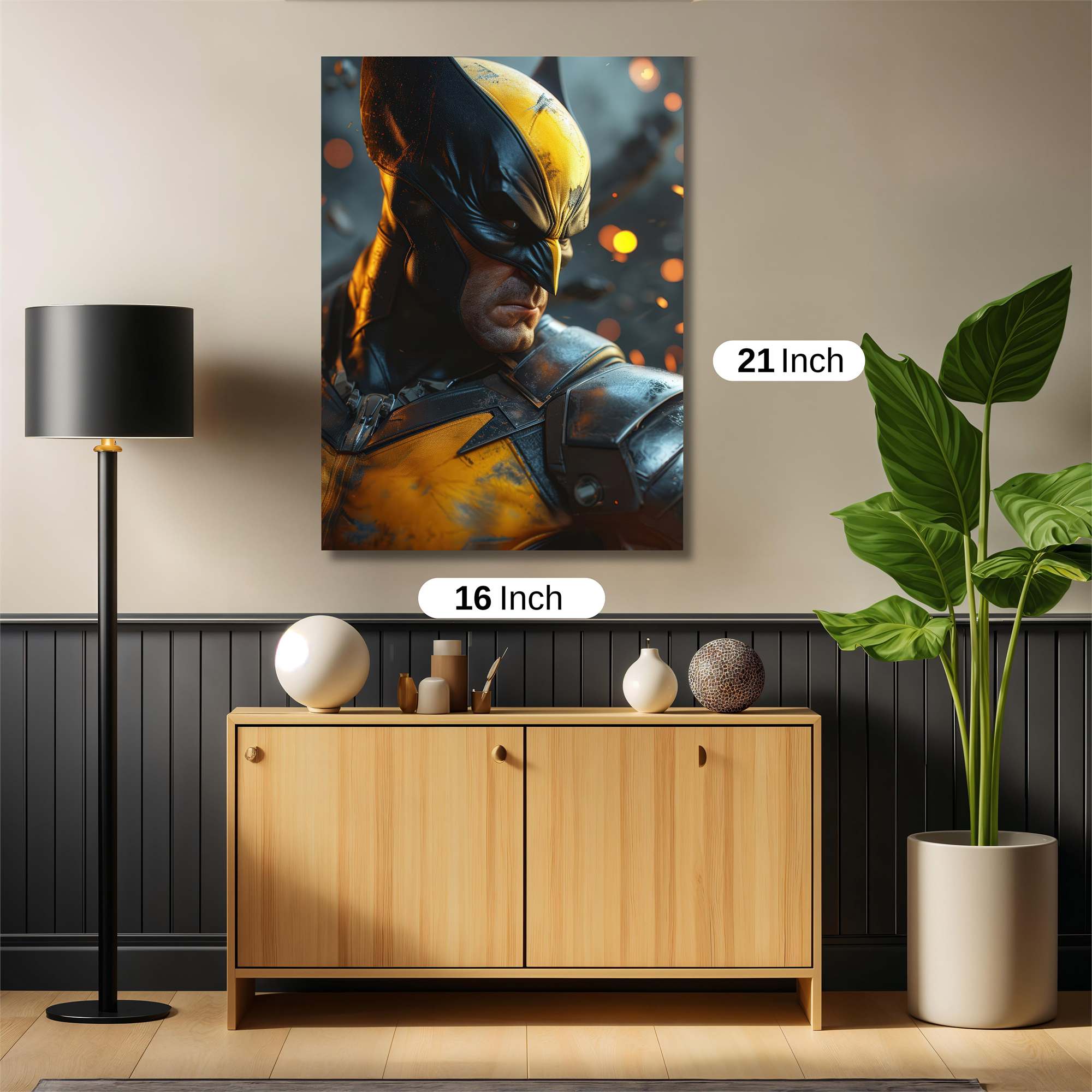 Wolverine Ferocious Safe Wall Magnetic / M