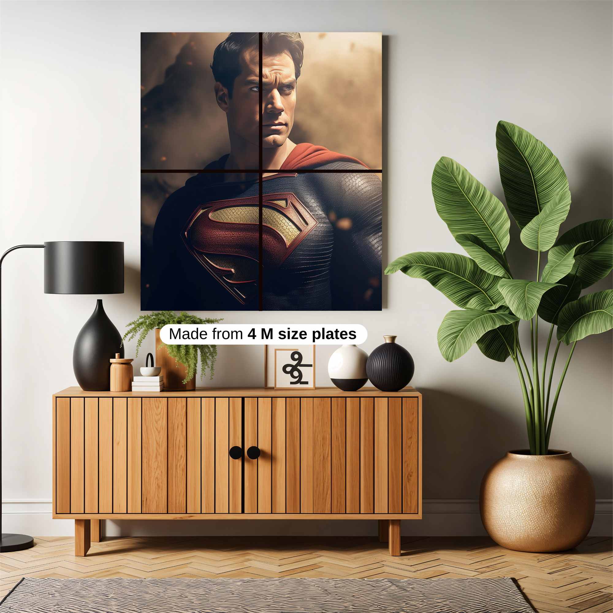 Superman Resolute Safe Wall Magnetic / M