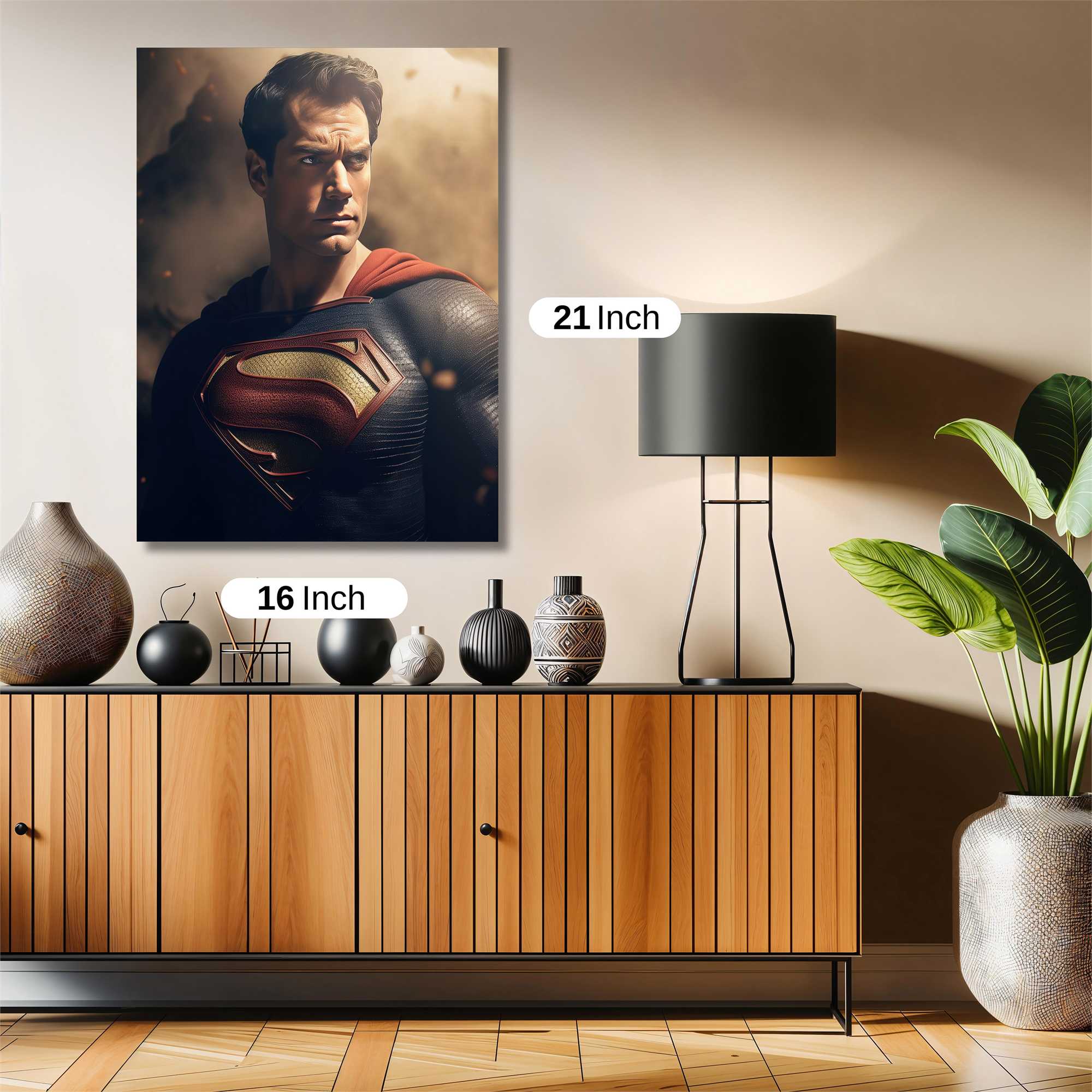 Superman Resolute Safe Wall Magnetic / M