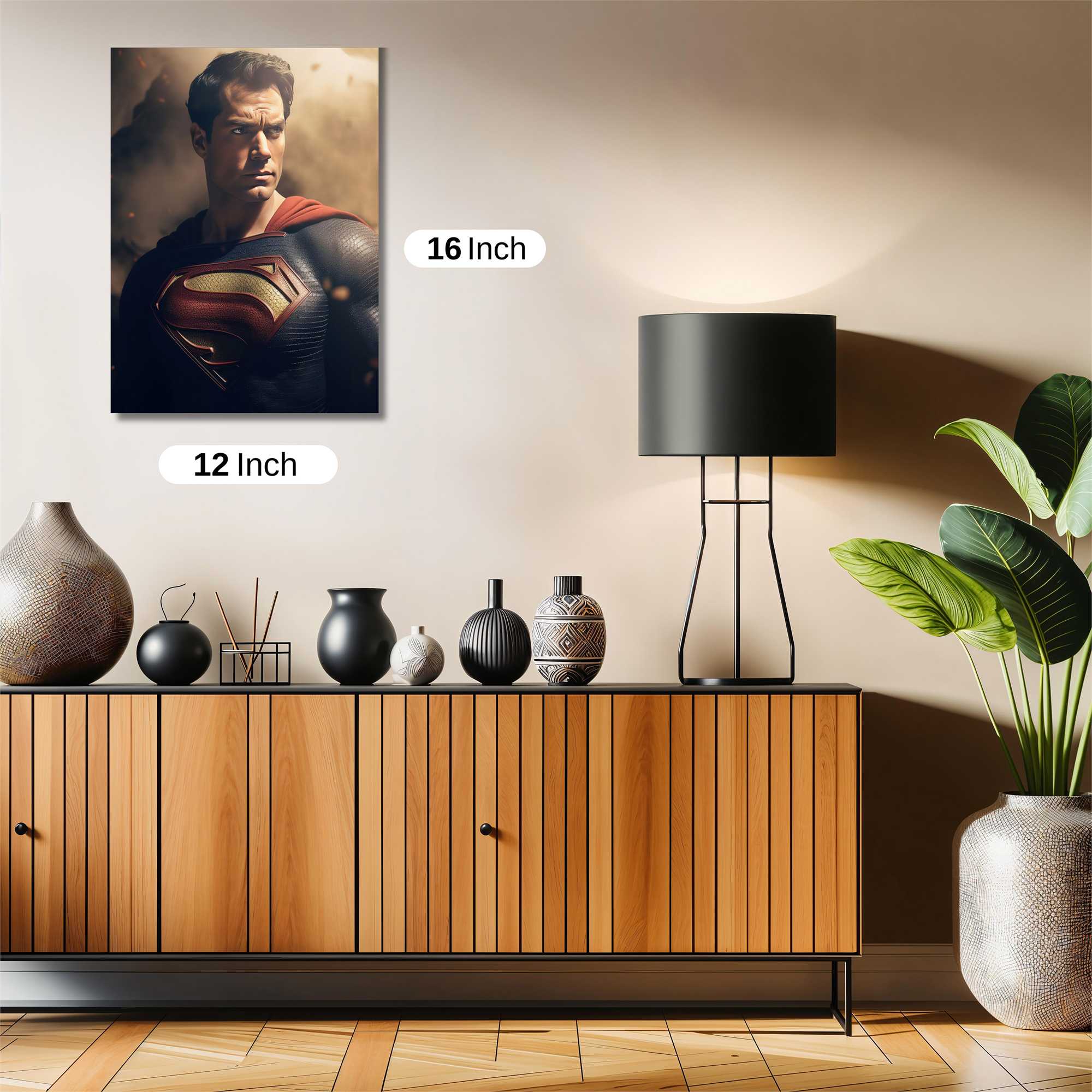 Superman Resolute Safe Wall Magnetic / M