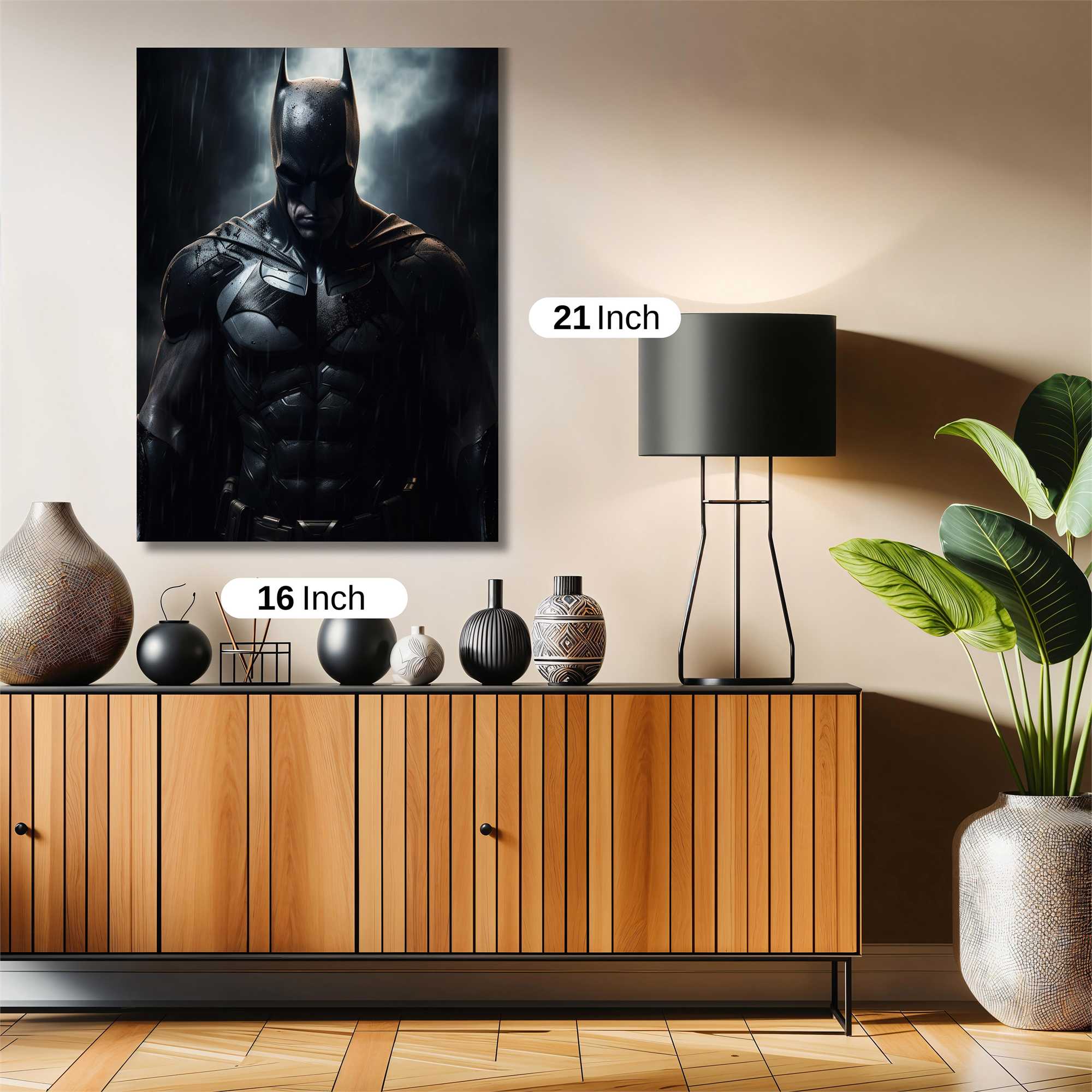 Batman Brooding Safe Wall Magnetic / M