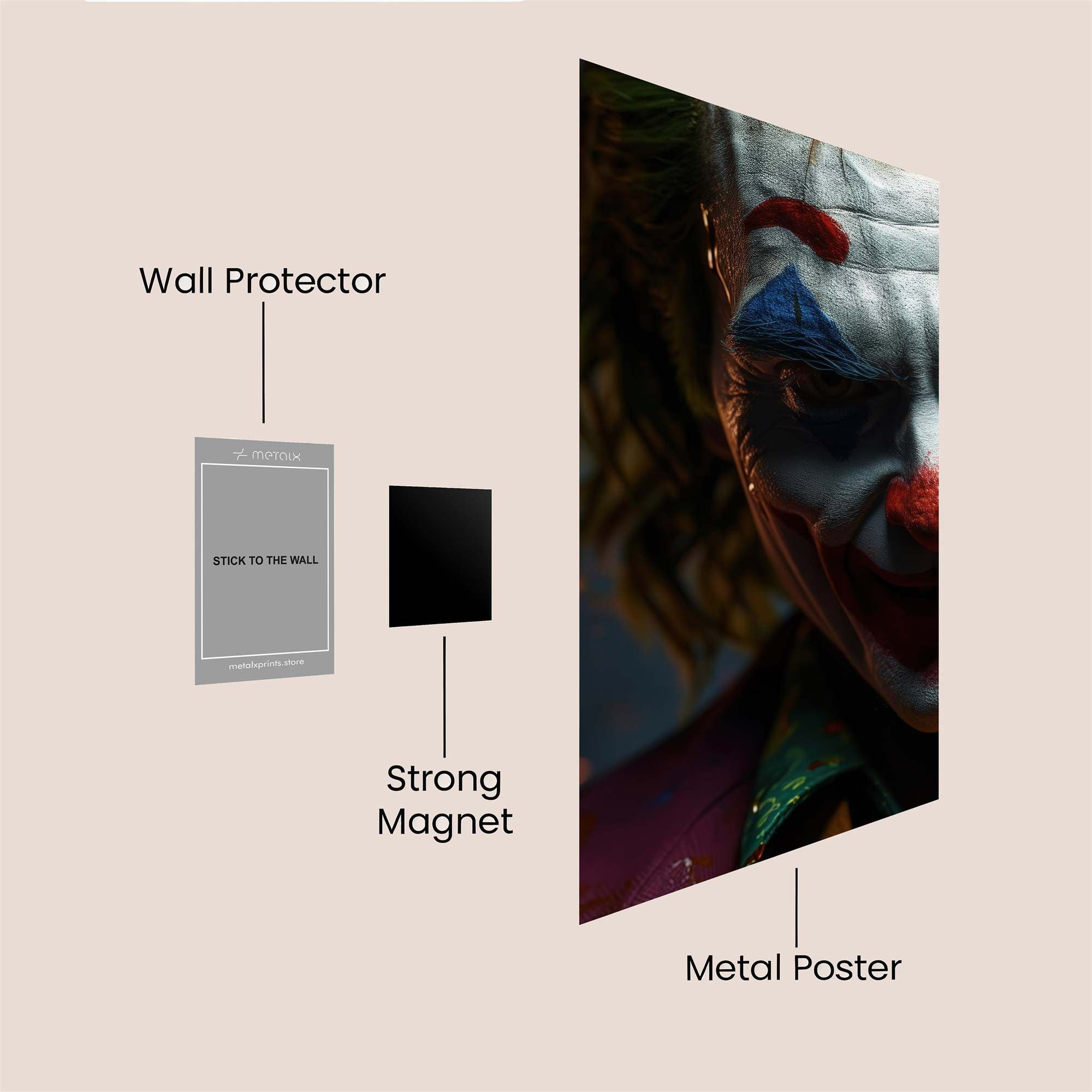 Joker Enigma Safe Wall Magnetic / M