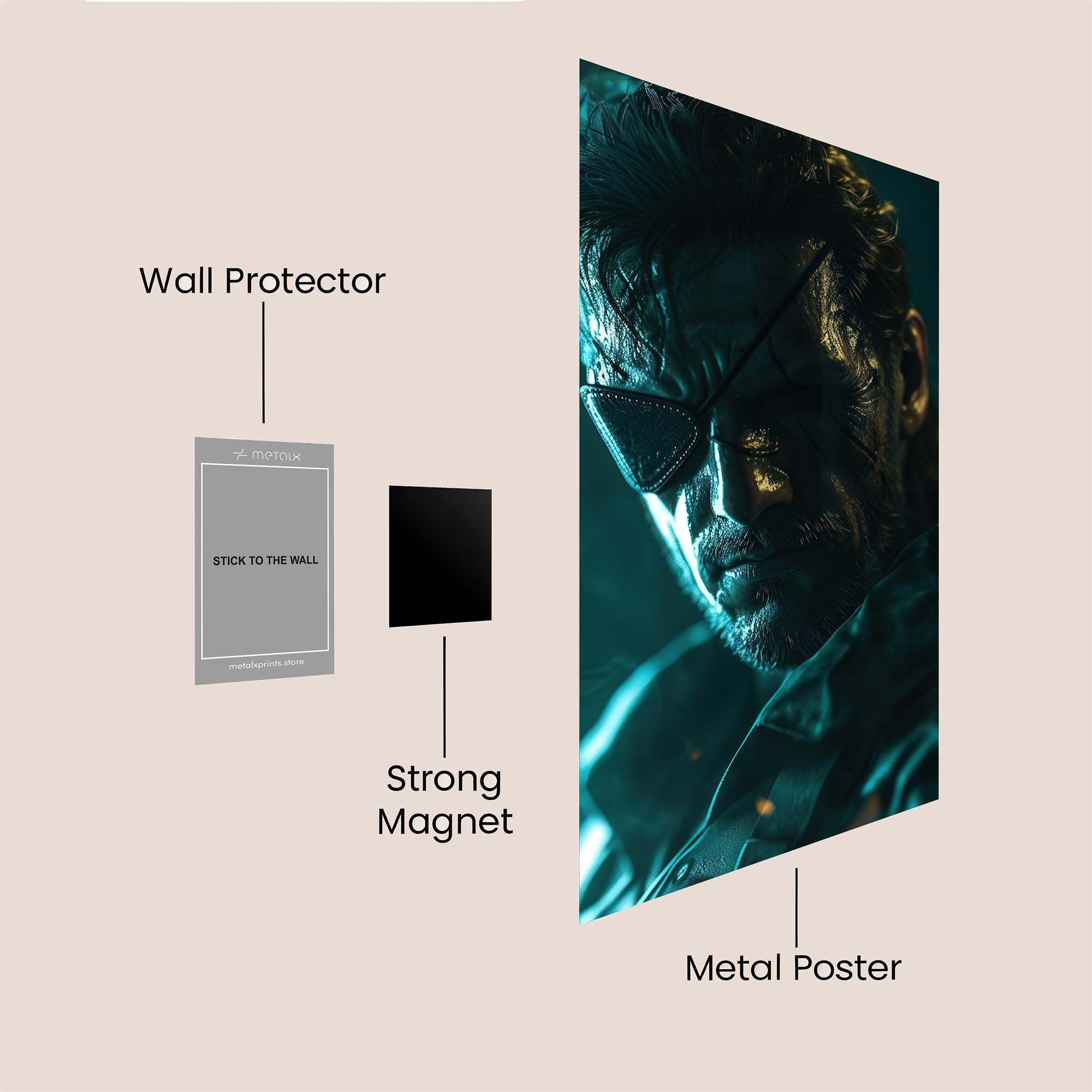 Snake Resolute Safe Wall Magnetic / M