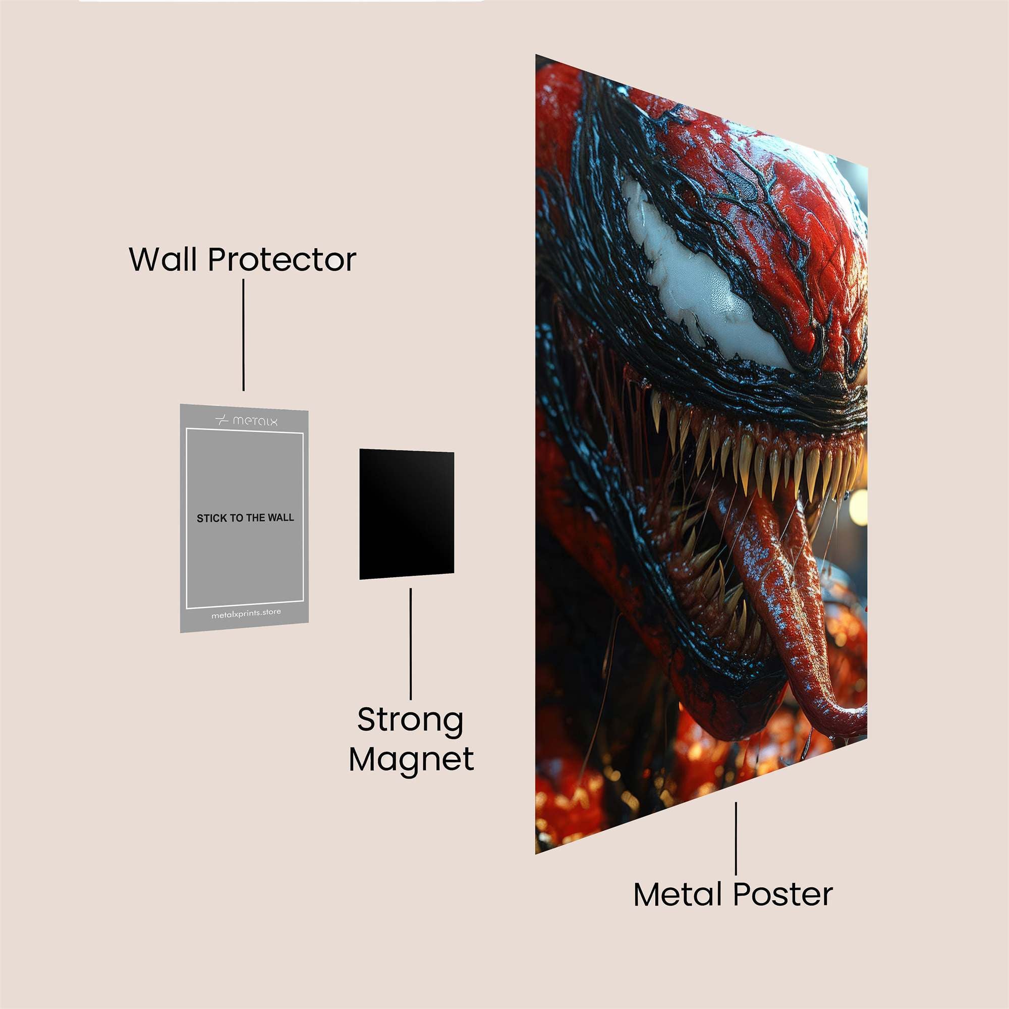 Carnage Unleashed Safe Wall Magnetic / M