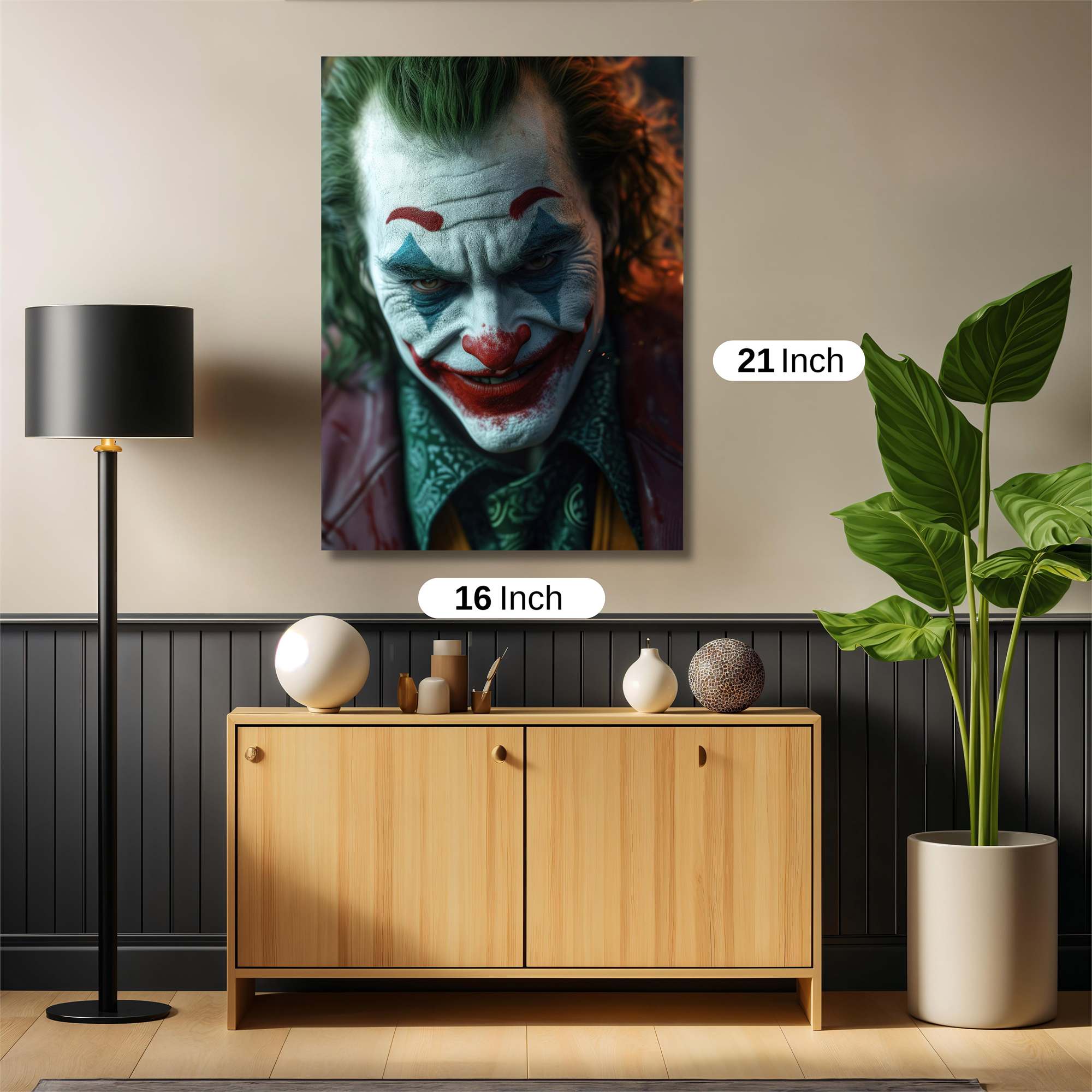 Joker Menace Safe Wall Magnetic / M