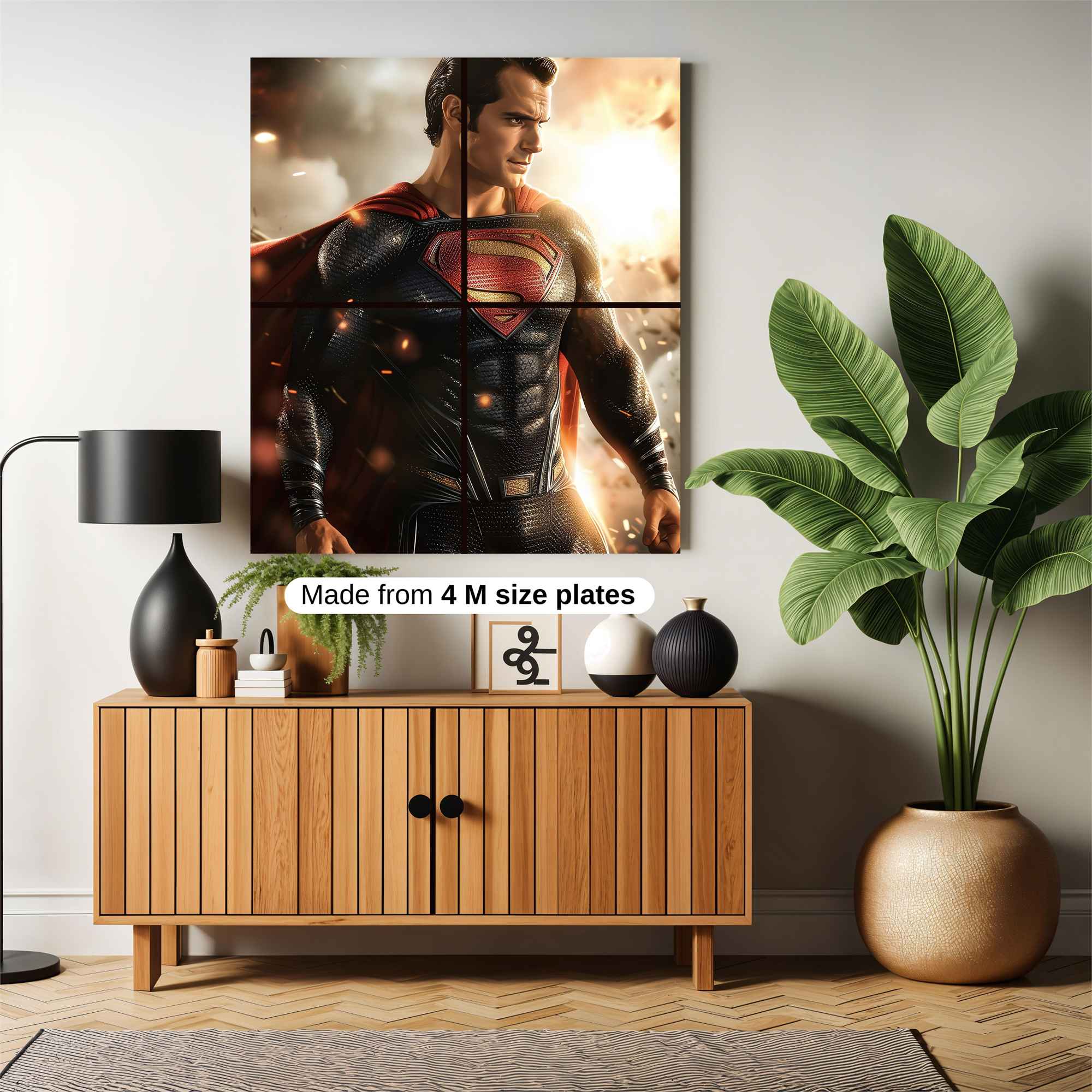Superman Resolute Safe Wall Magnetic / M