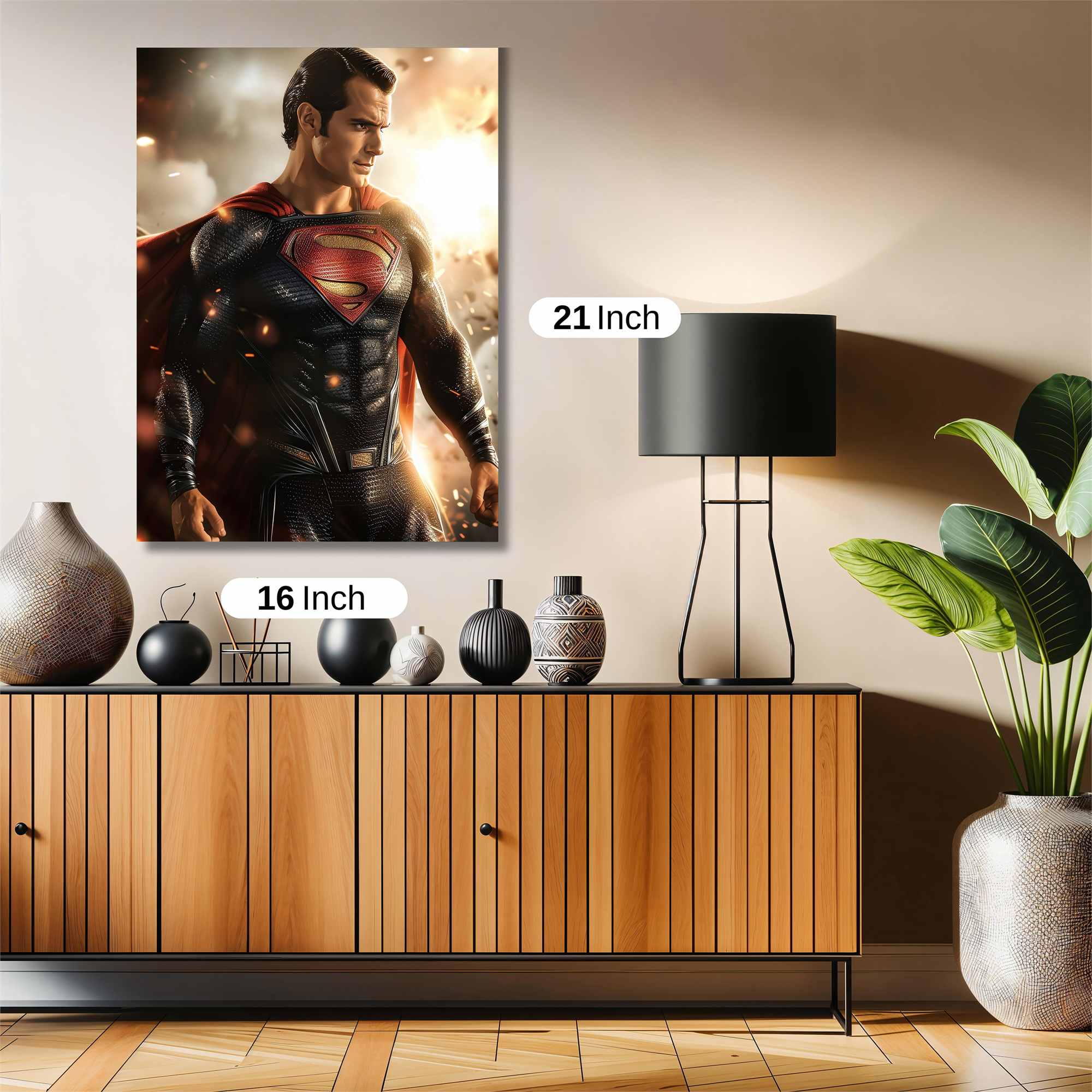 Superman Resolute Safe Wall Magnetic / M