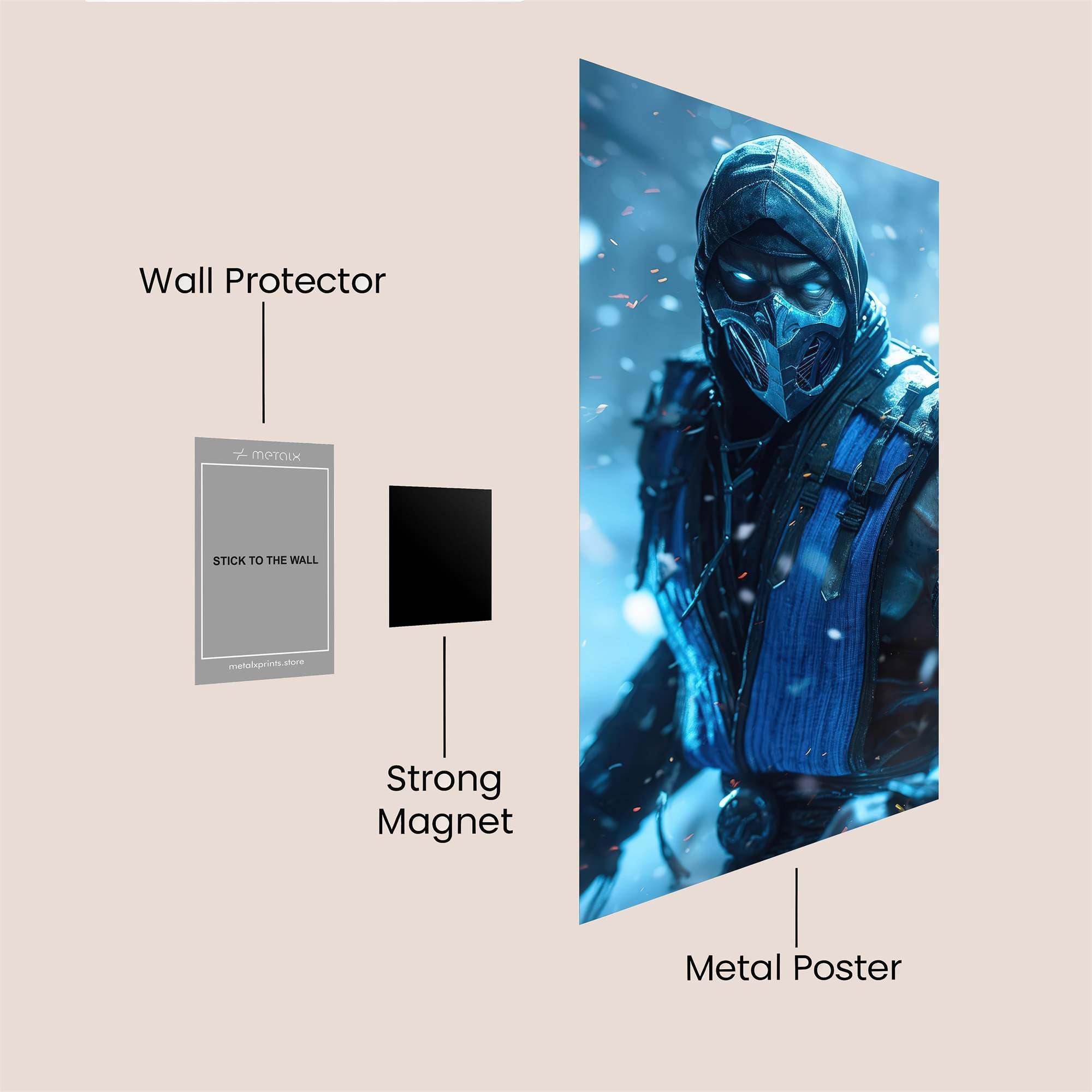 Sub-Zero Frostbite Safe Wall Magnetic / M