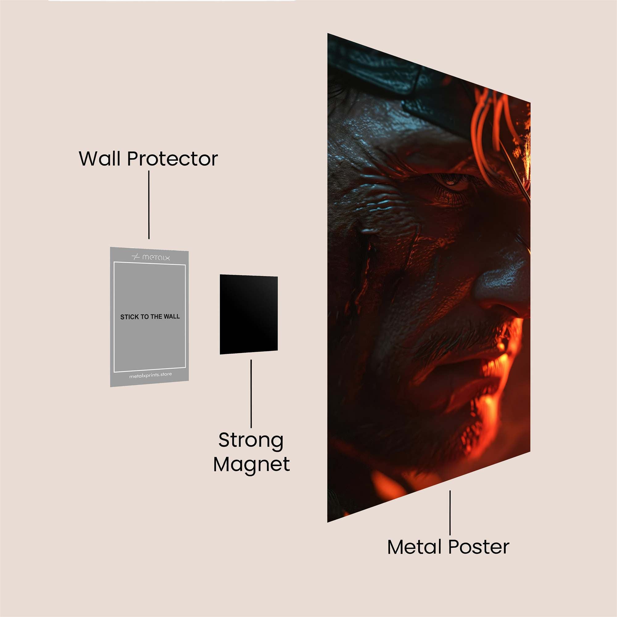 Snake Intense Safe Wall Magnetic / M