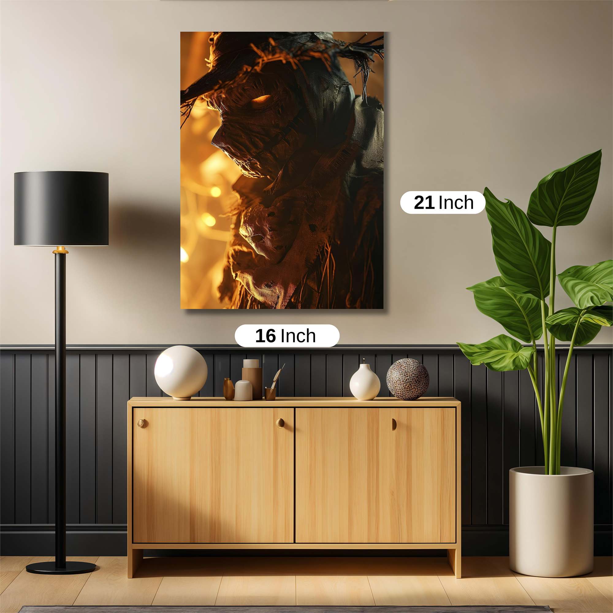 Scarecrow Sinister Safe Wall Magnetic / M