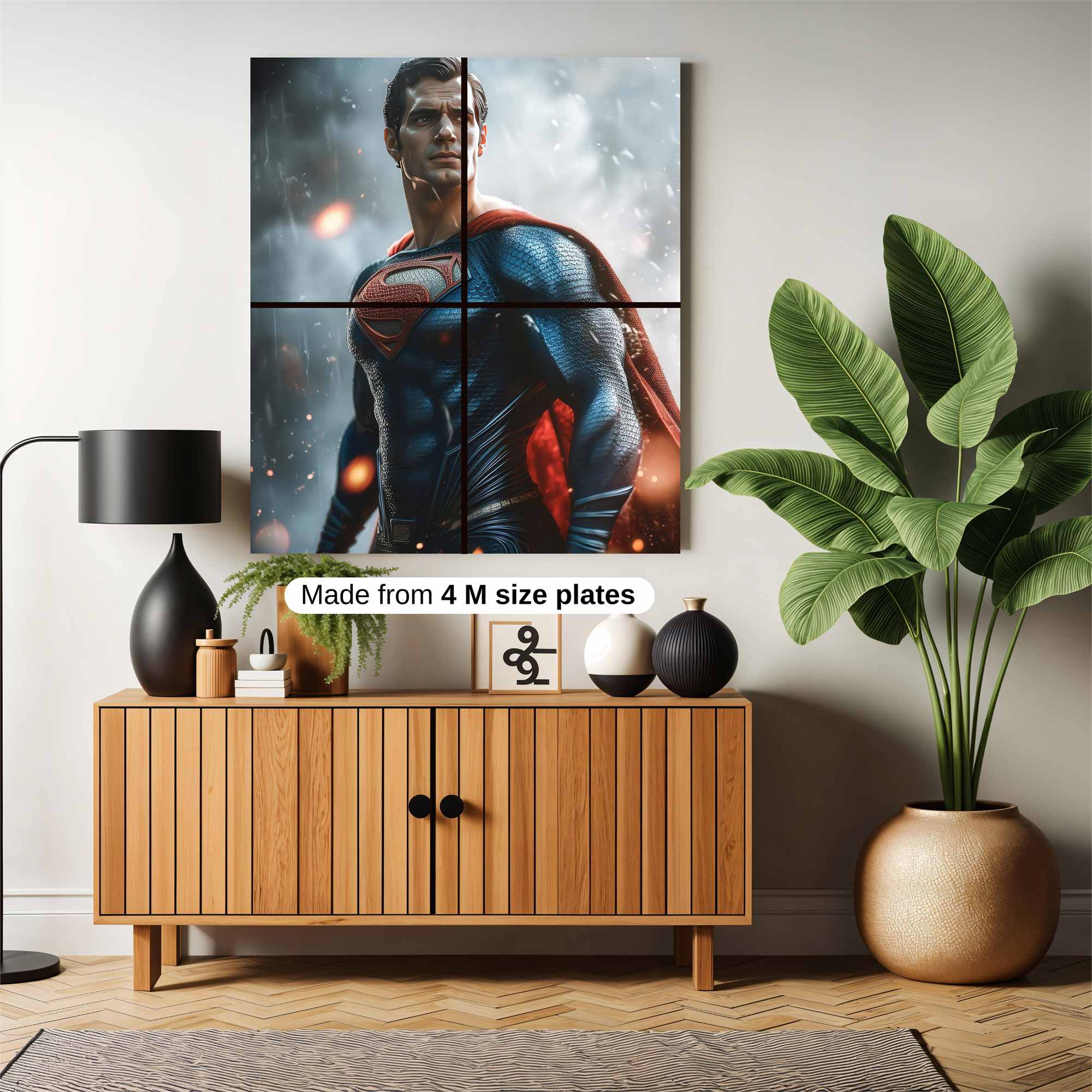 Superman Resolute Safe Wall Magnetic / M