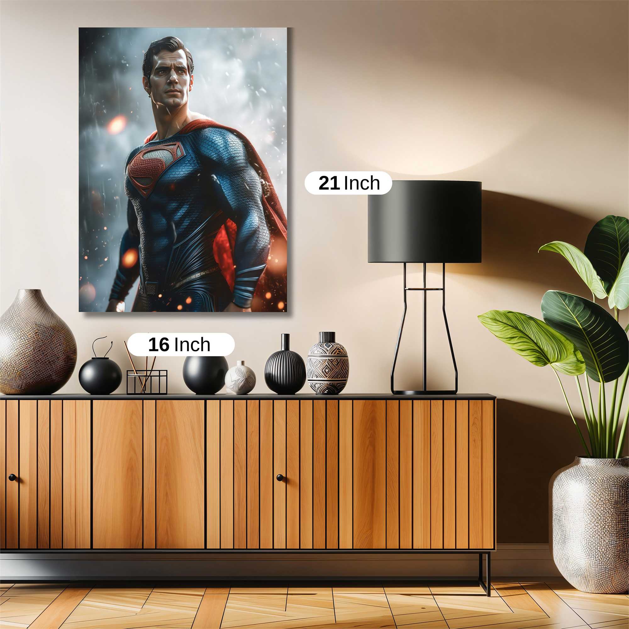 Superman Resolute Safe Wall Magnetic / M