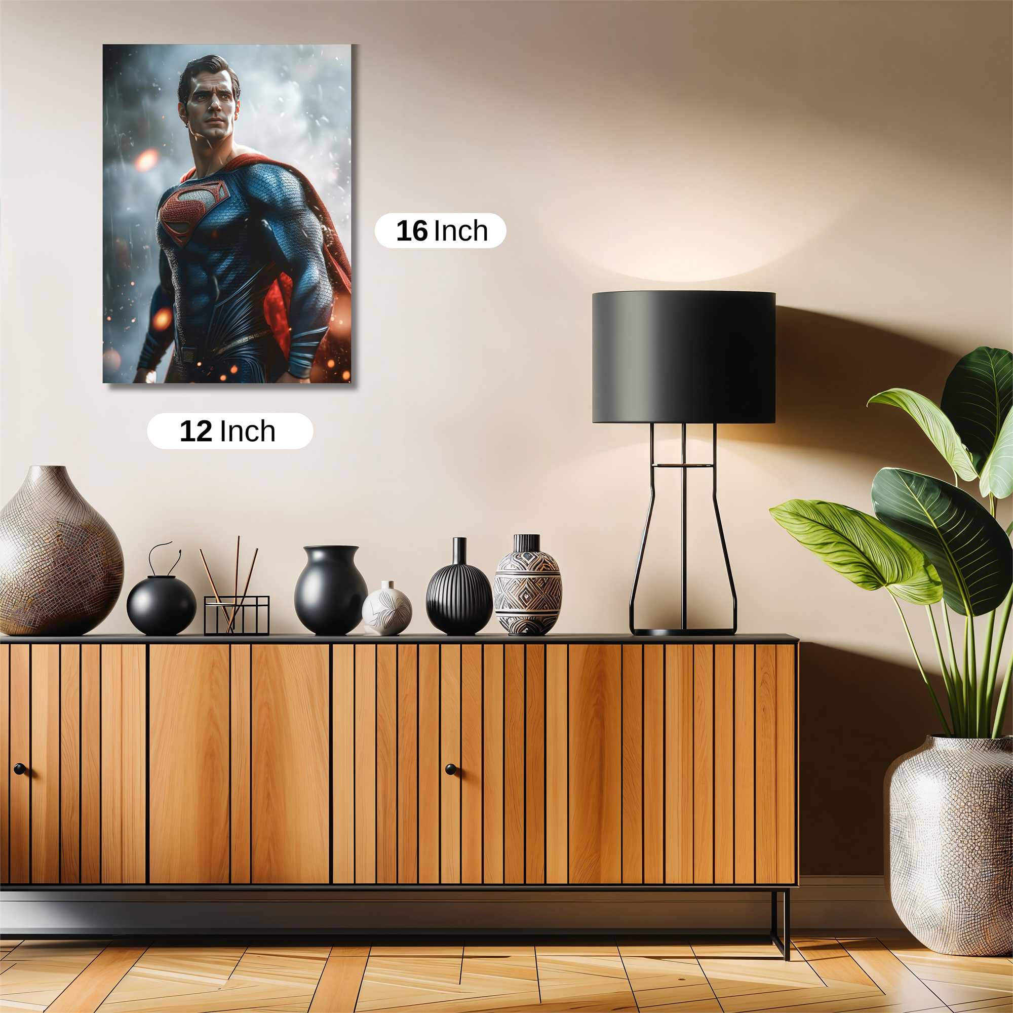 Superman Resolute Safe Wall Magnetic / M