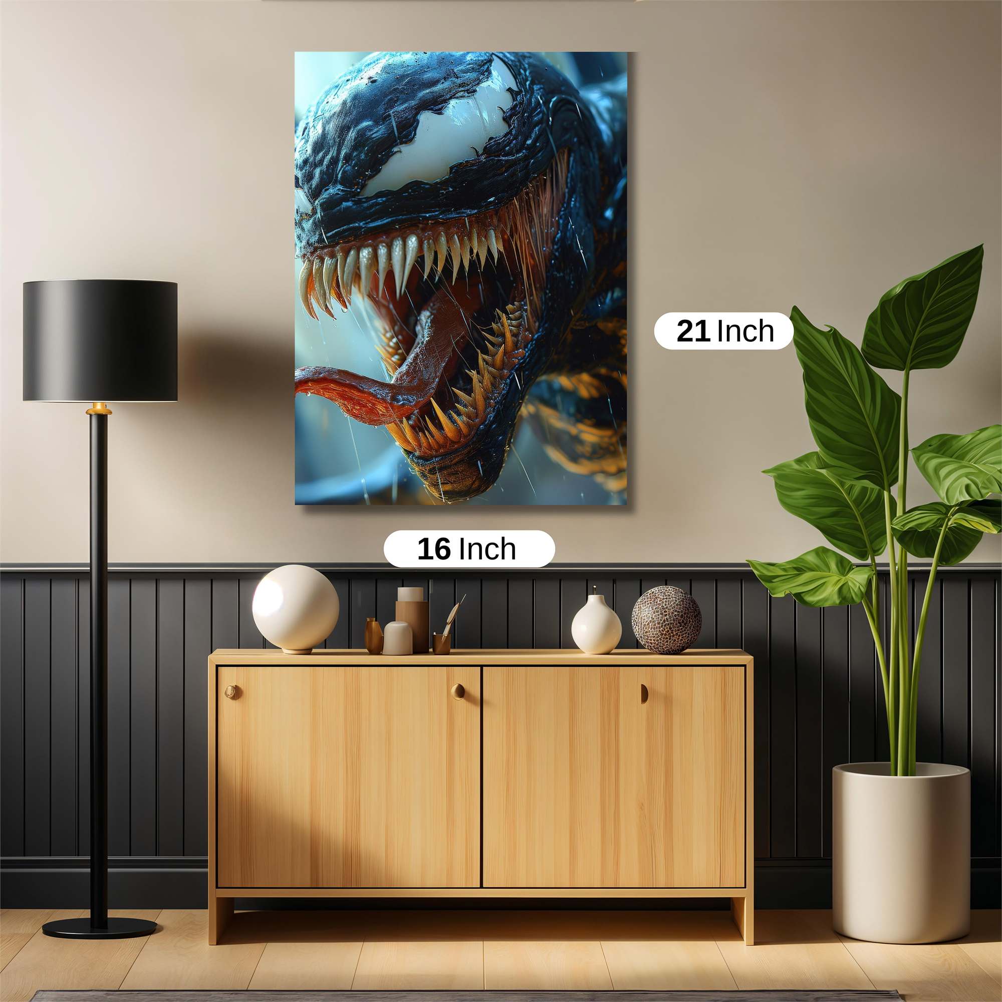 Venom Frenzy Safe Wall Magnetic / M