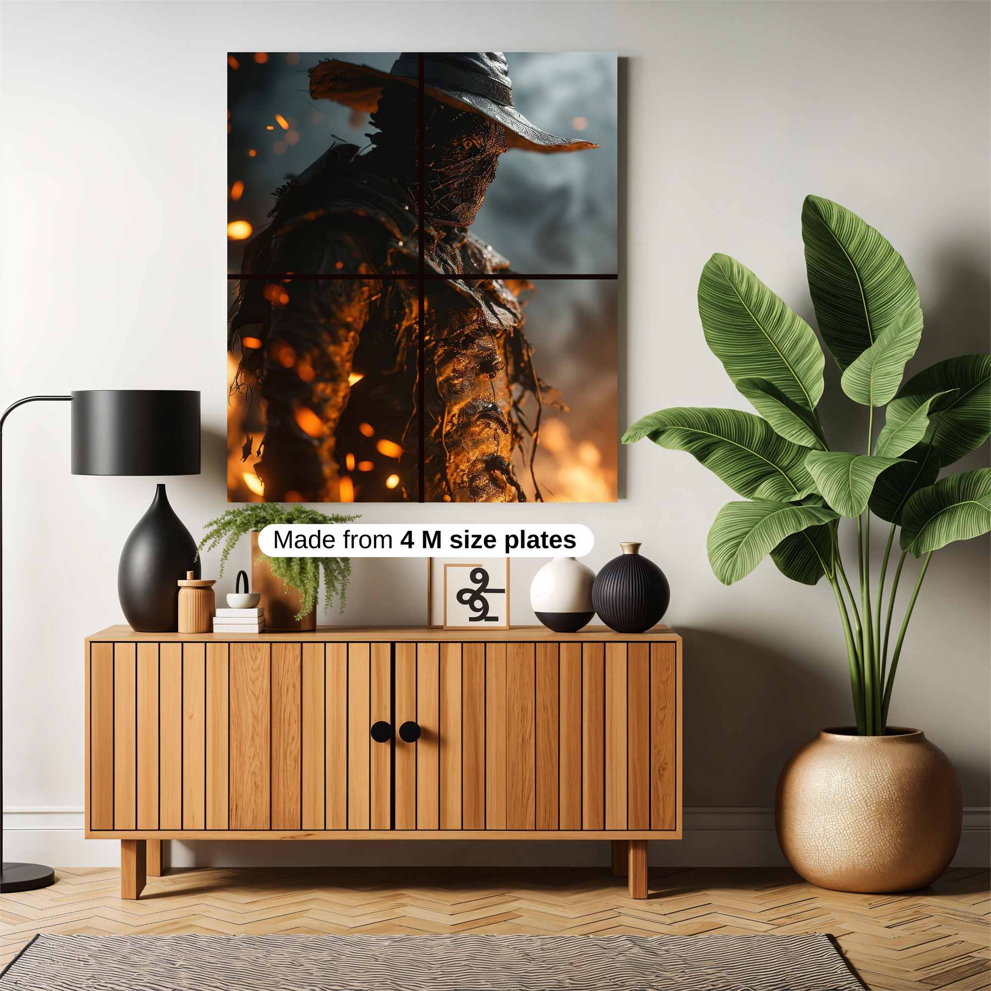Scarecrow Inferno Safe Wall Magnetic / M