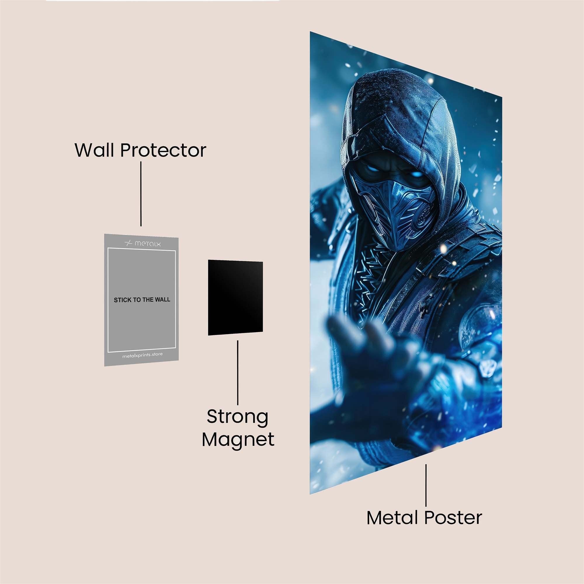 Sub-Zero Frostbite Safe Wall Magnetic / M