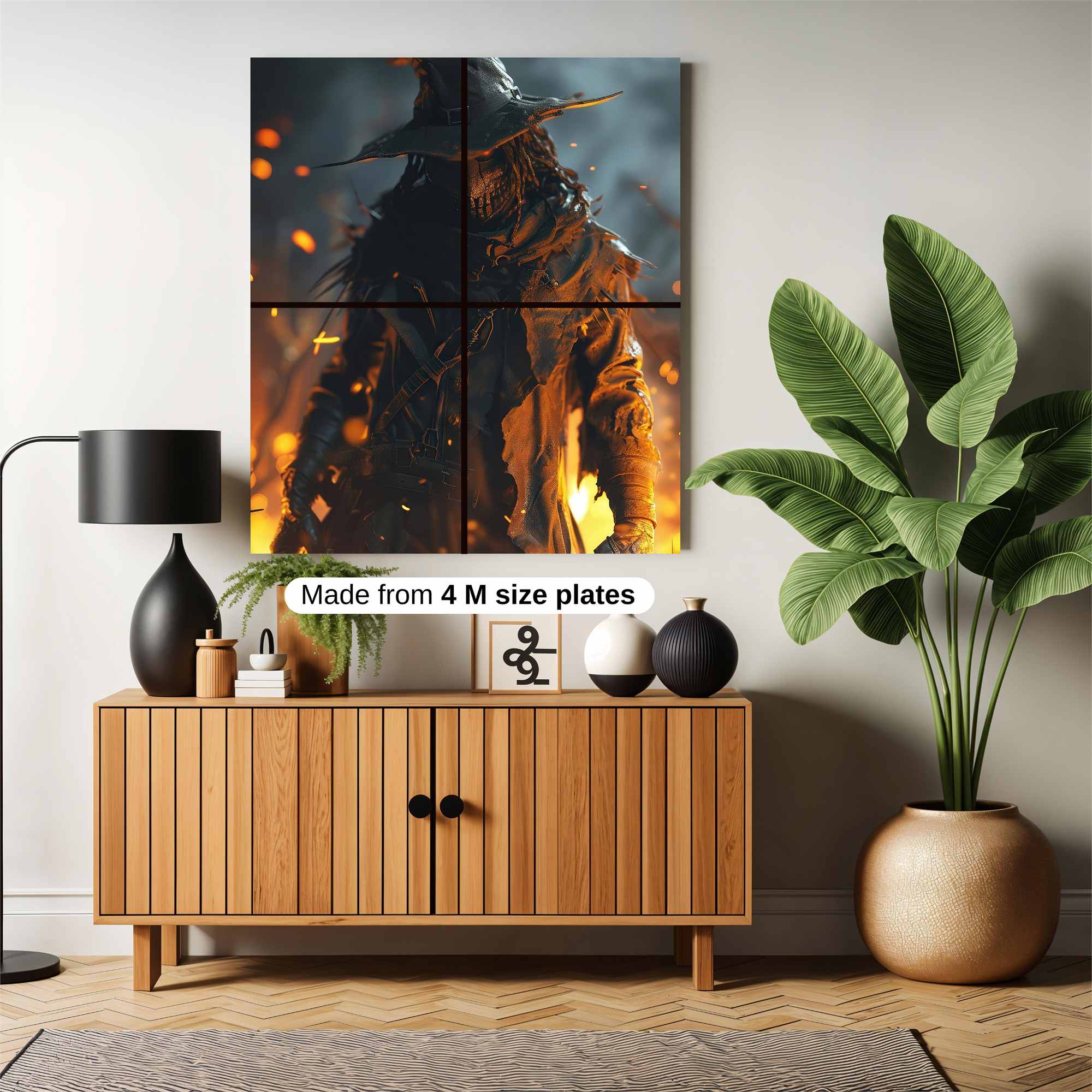 Scarecrow Inferno Safe Wall Magnetic / M