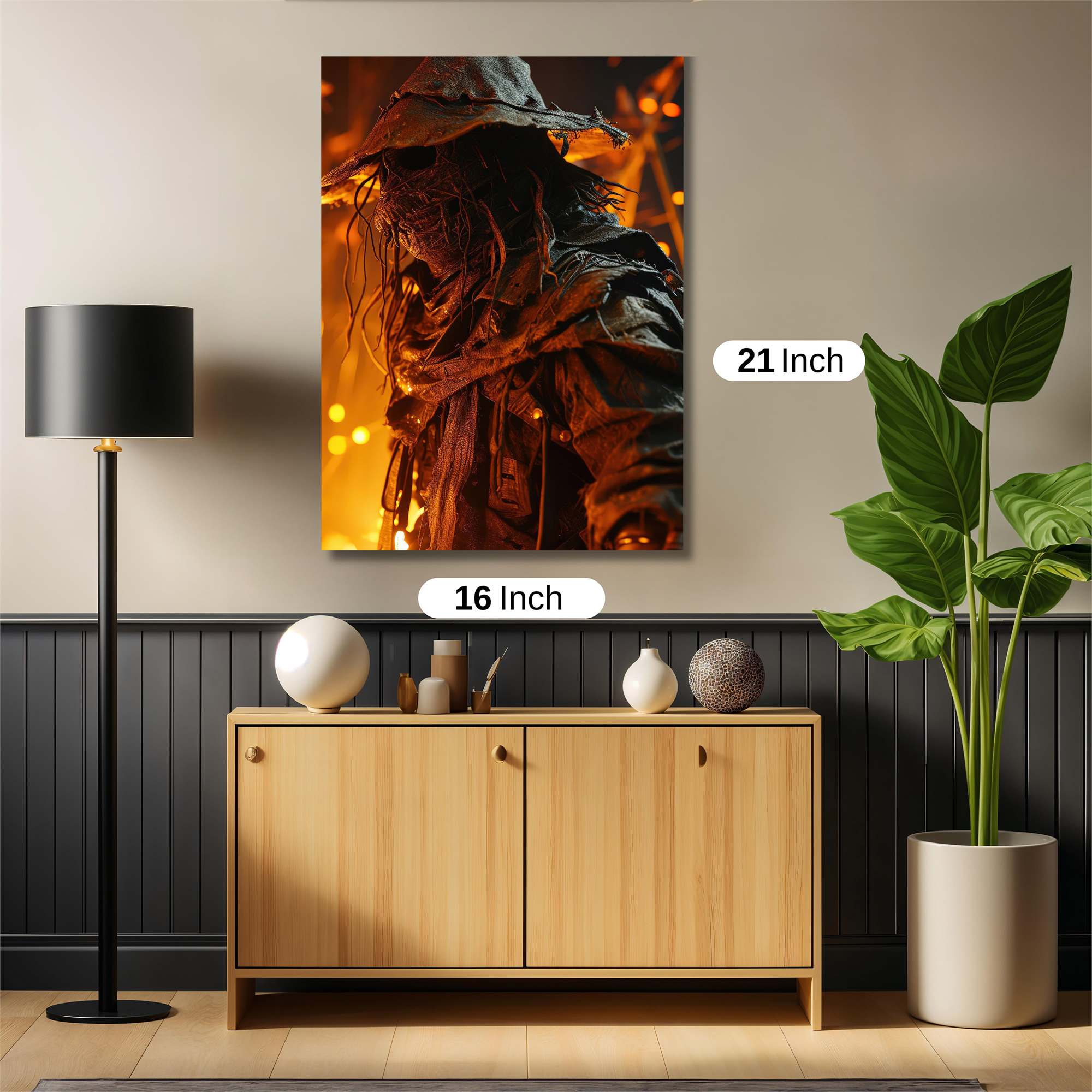 Scarecrow Gloom Safe Wall Magnetic / M