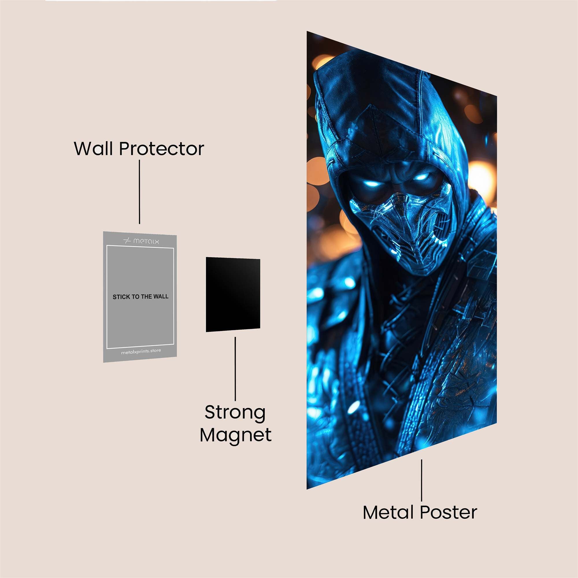 Sub-Zero Frost Safe Wall Magnetic / M