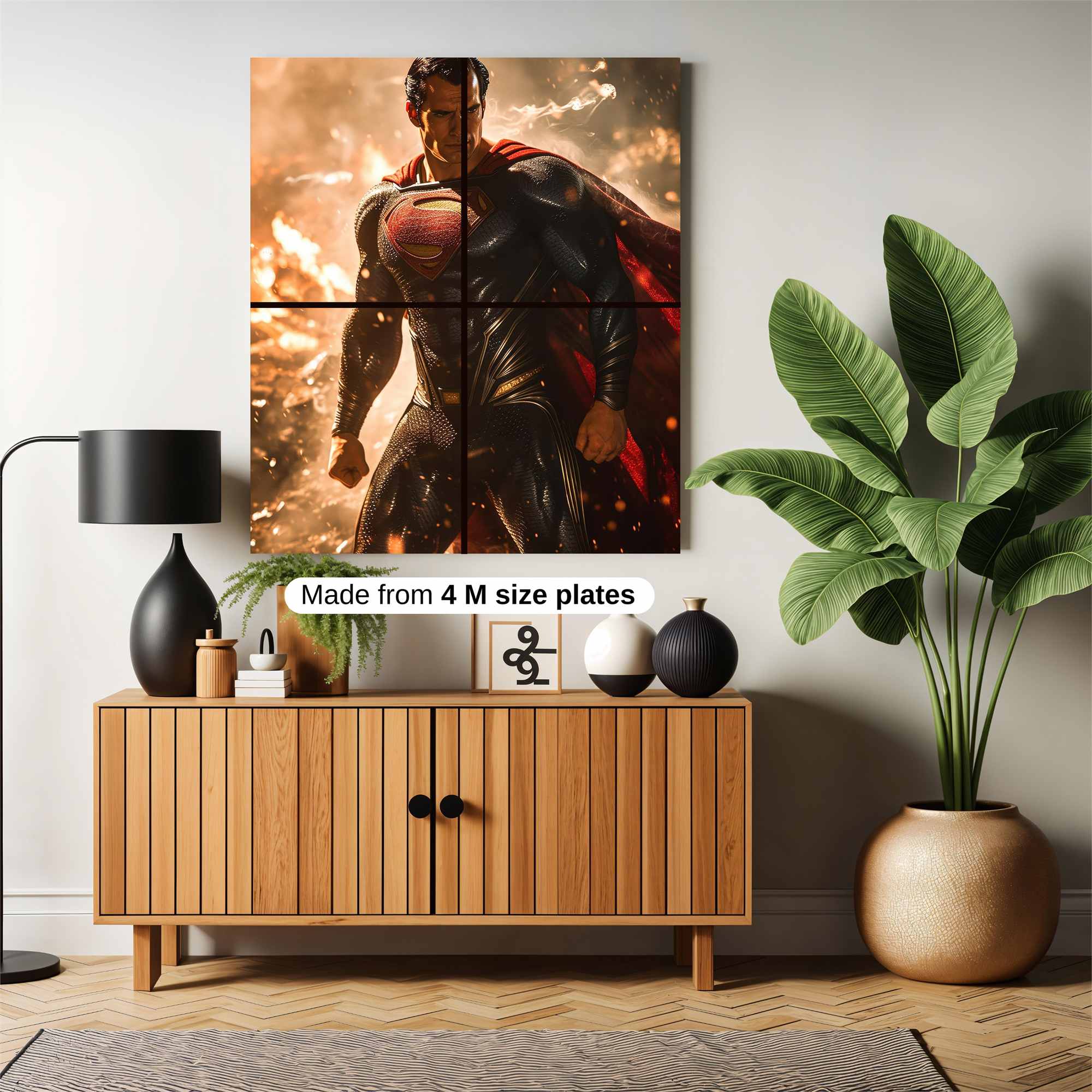 Superman Resolute Safe Wall Magnetic / M