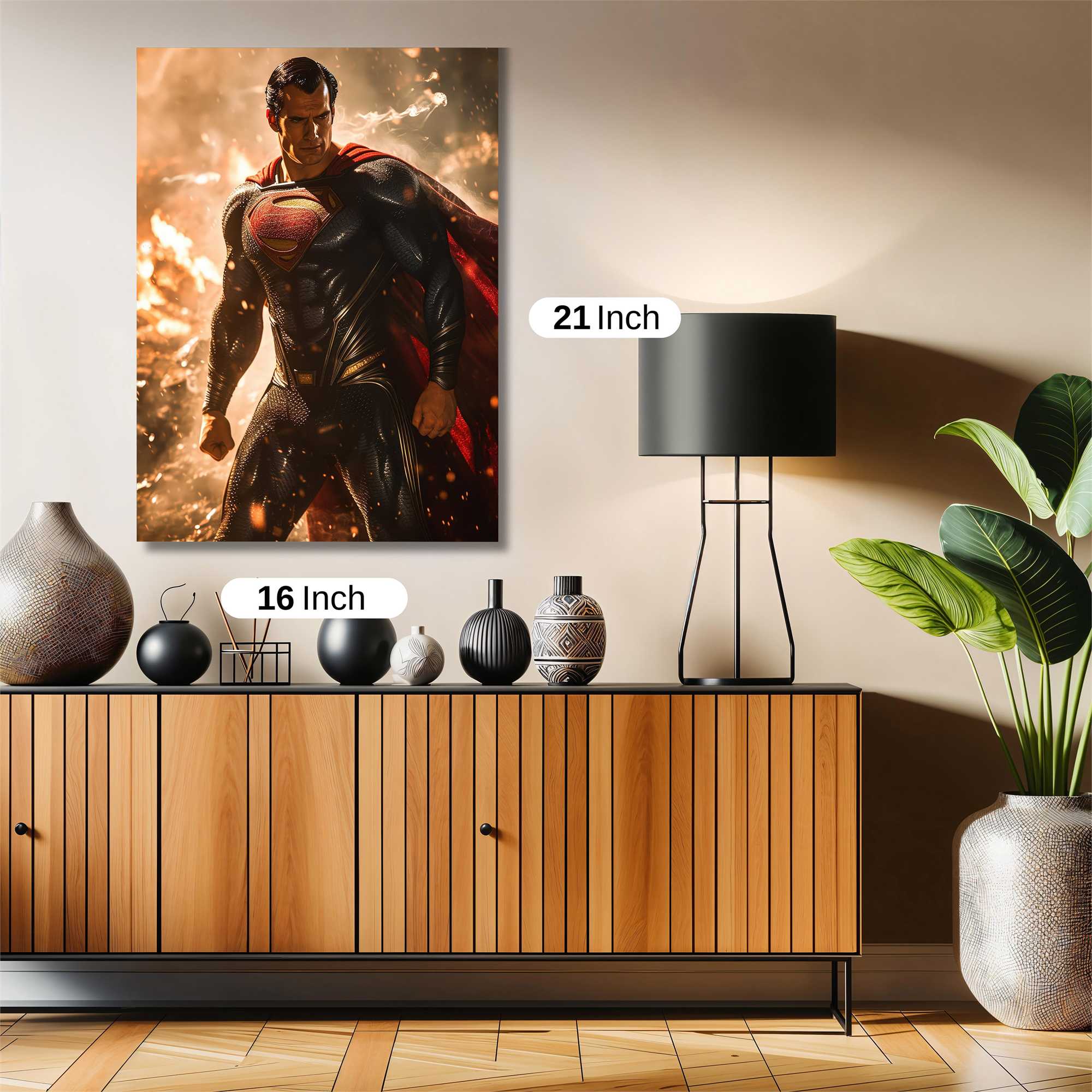Superman Resolute Safe Wall Magnetic / M