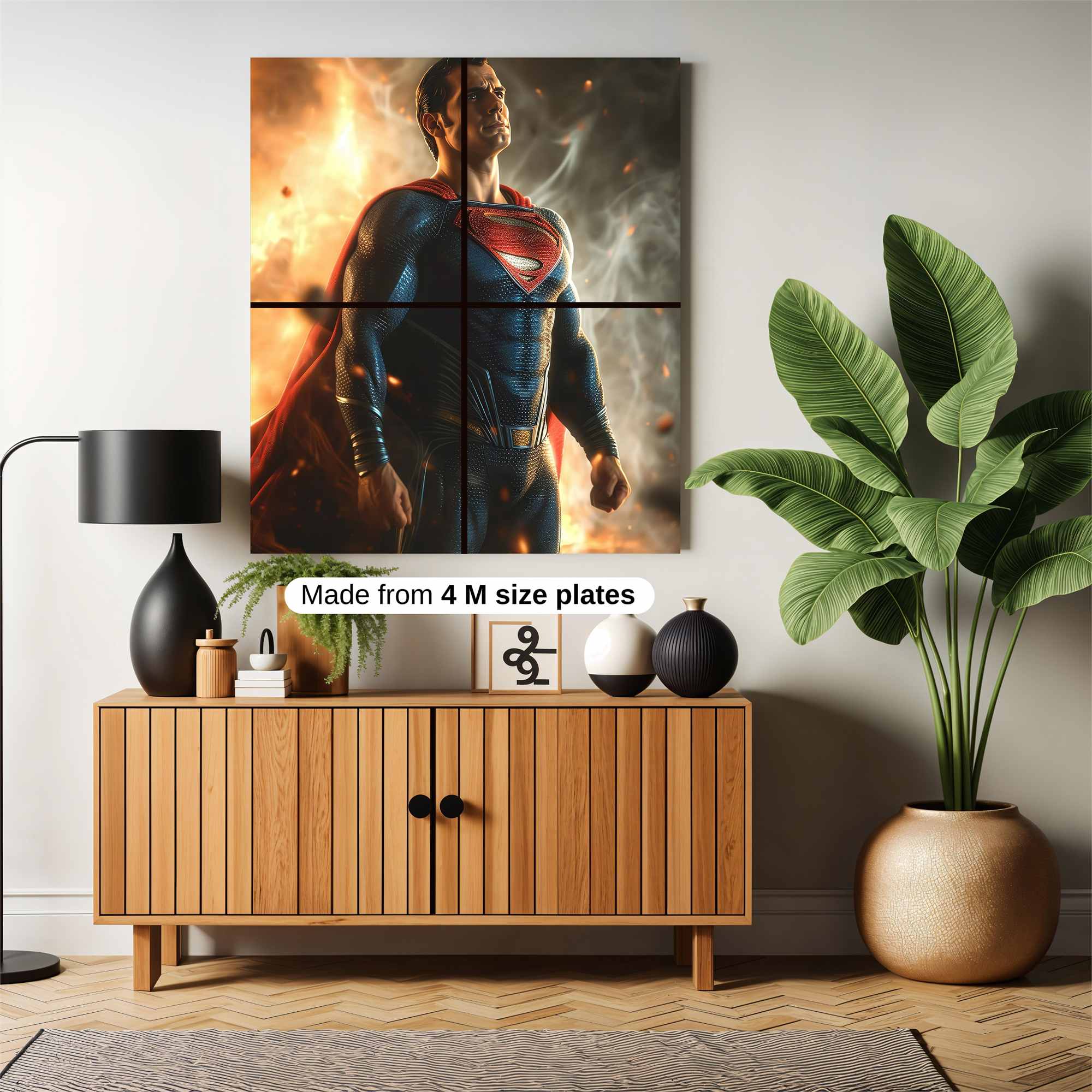 Superman Resolute Safe Wall Magnetic / M