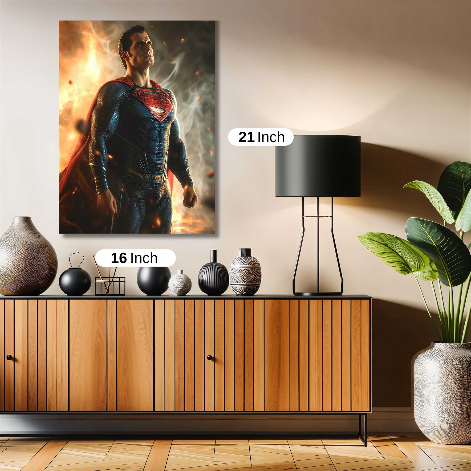 Superman Resolute Safe Wall Magnetic / M