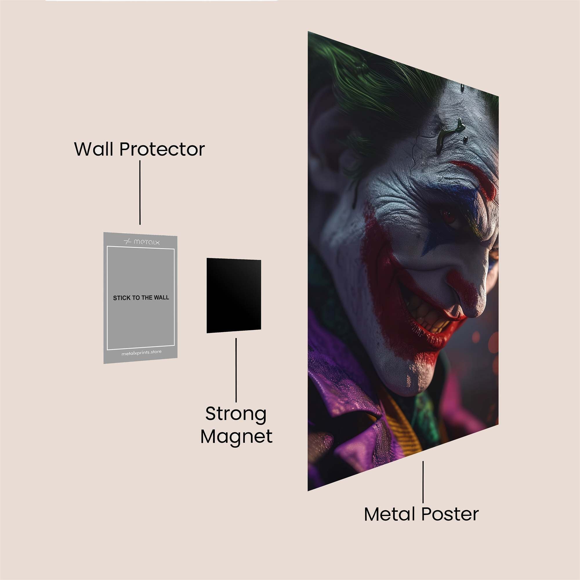 Joker Chaotic Safe Wall Magnetic / M