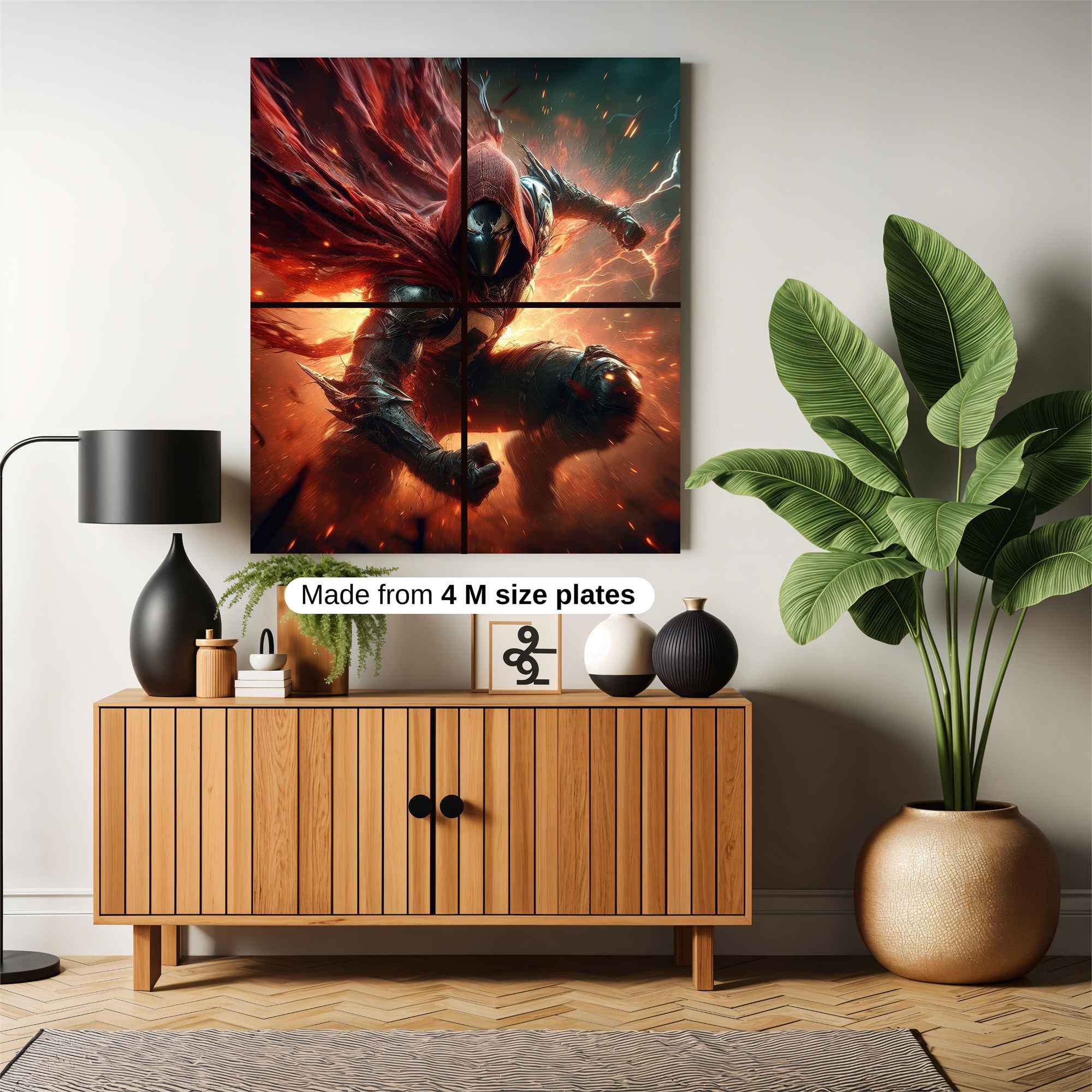 Scarlet Fury Safe Wall Magnetic / M