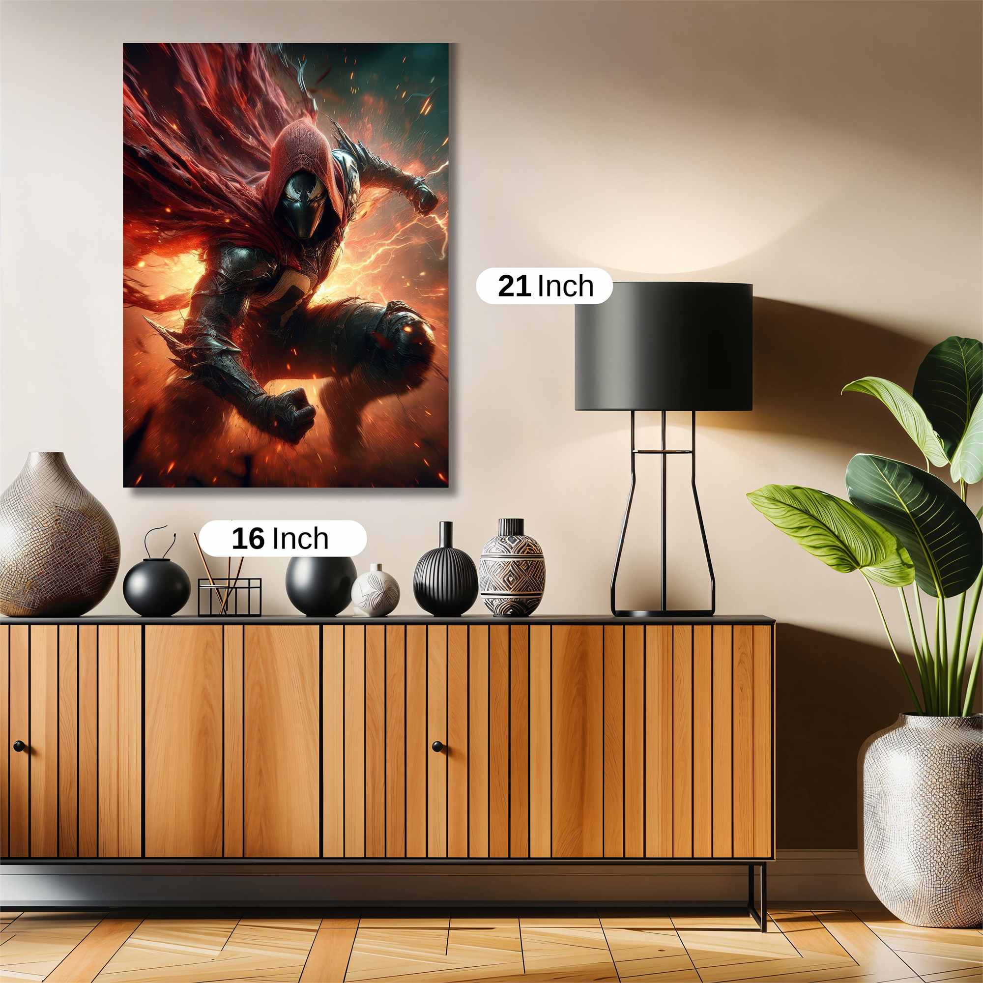 Scarlet Fury Safe Wall Magnetic / M