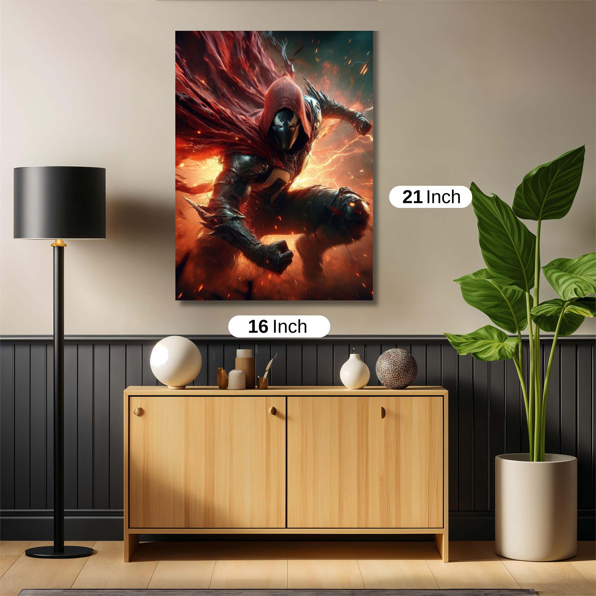Scarlet Fury Safe Wall Magnetic / M
