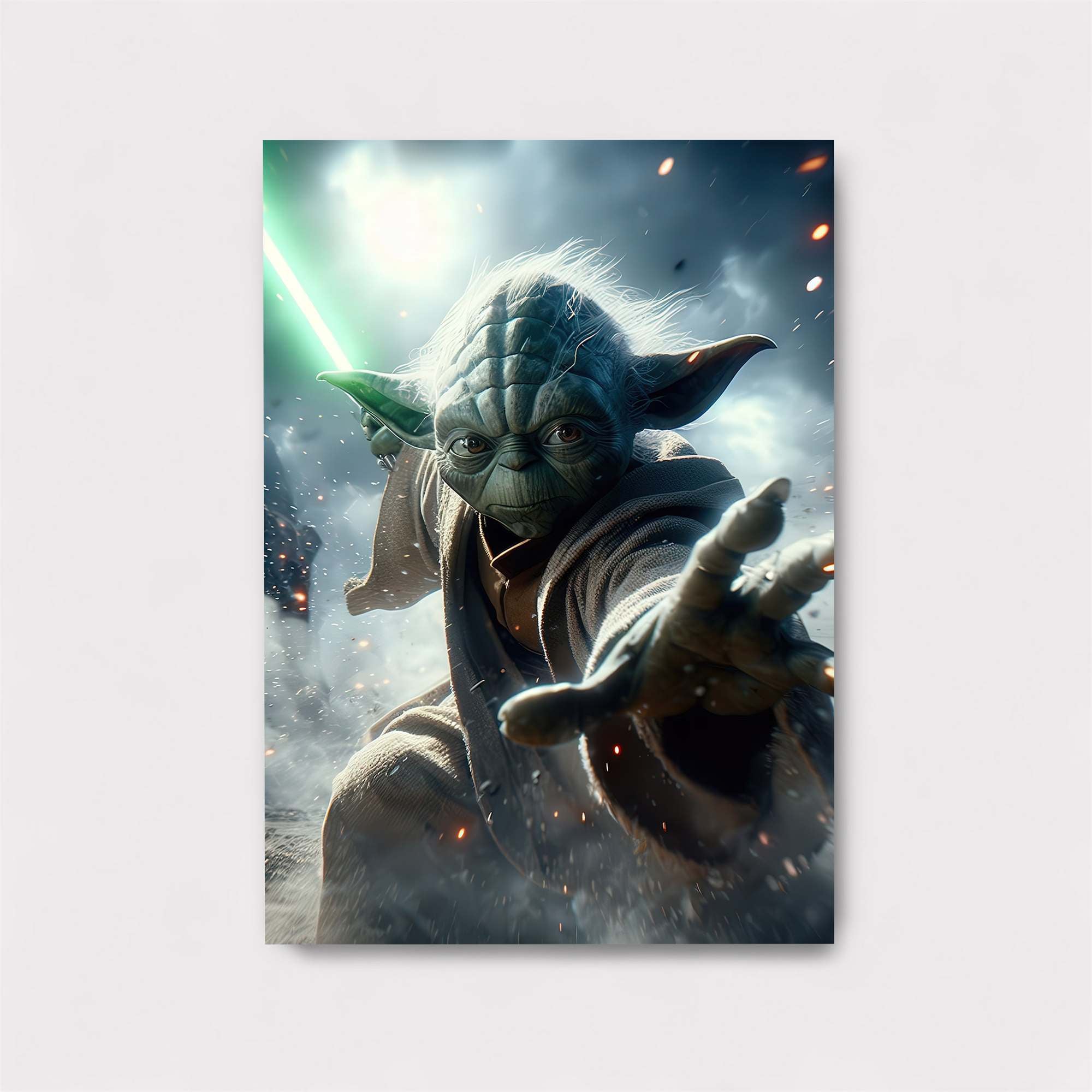 Yoda Unleashed Safe Wall Magnetic / M