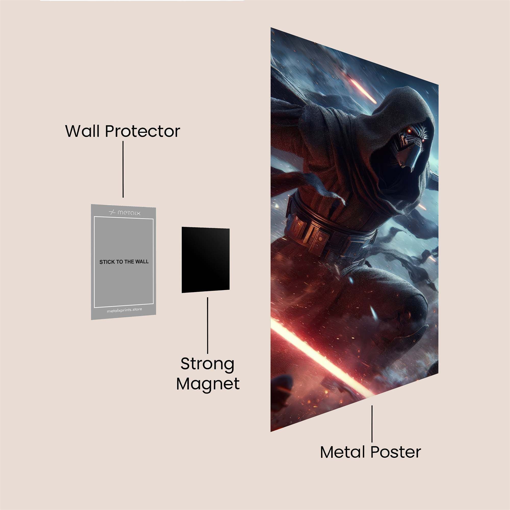 Ren Unleashed Safe Wall Magnetic / M