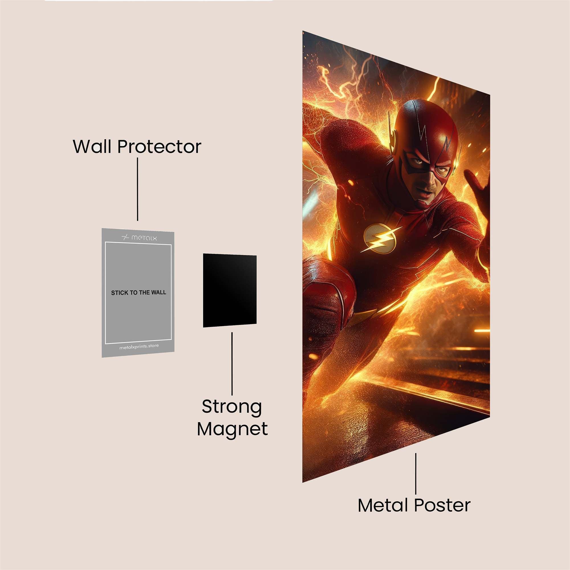 Flash Frenzy Safe Wall Magnetic / M