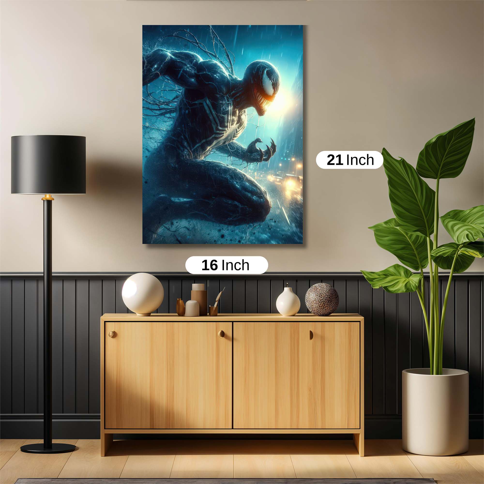 Venom Unleashed Safe Wall Magnetic / M