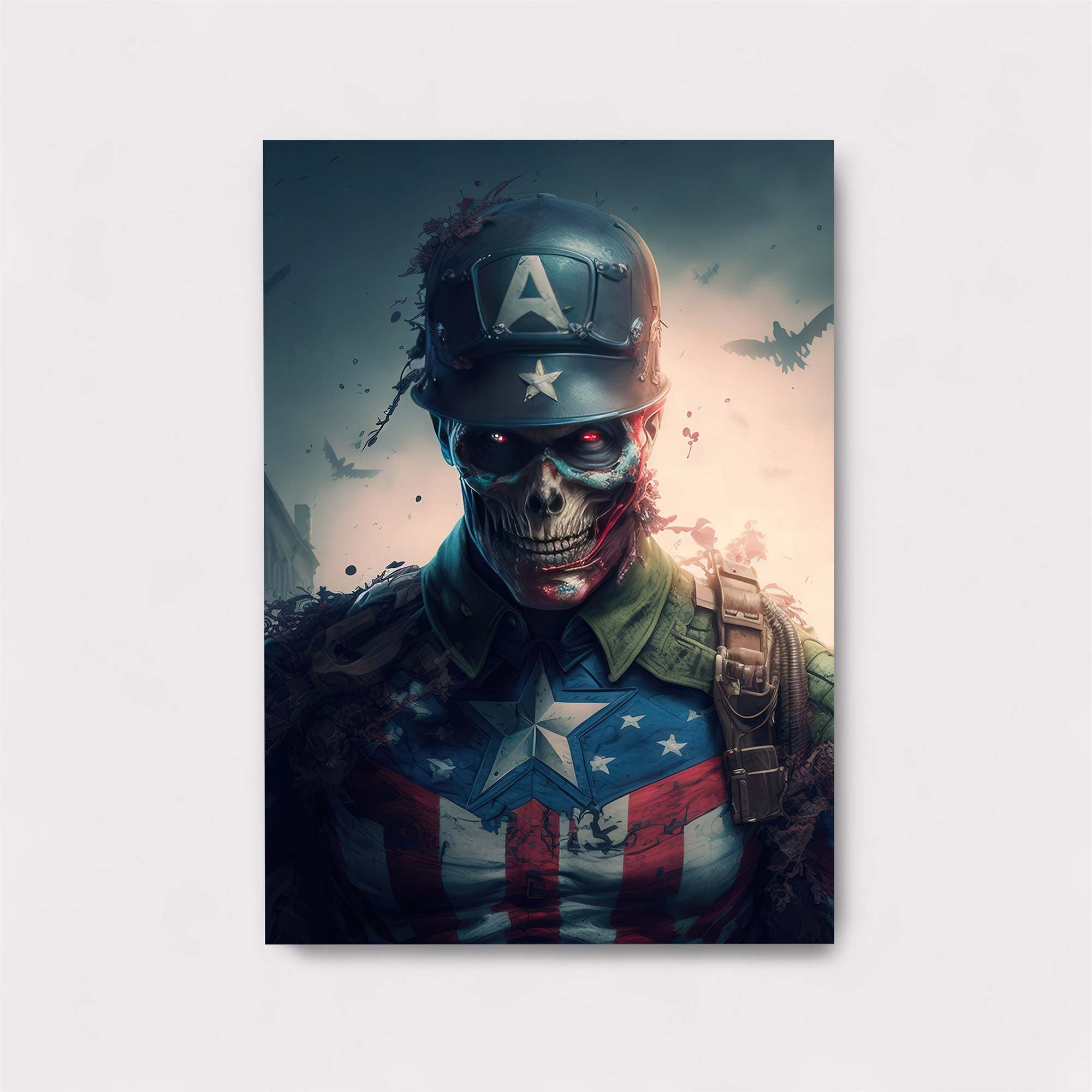 Captain Apocalypse Safe Wall Magnetic / M