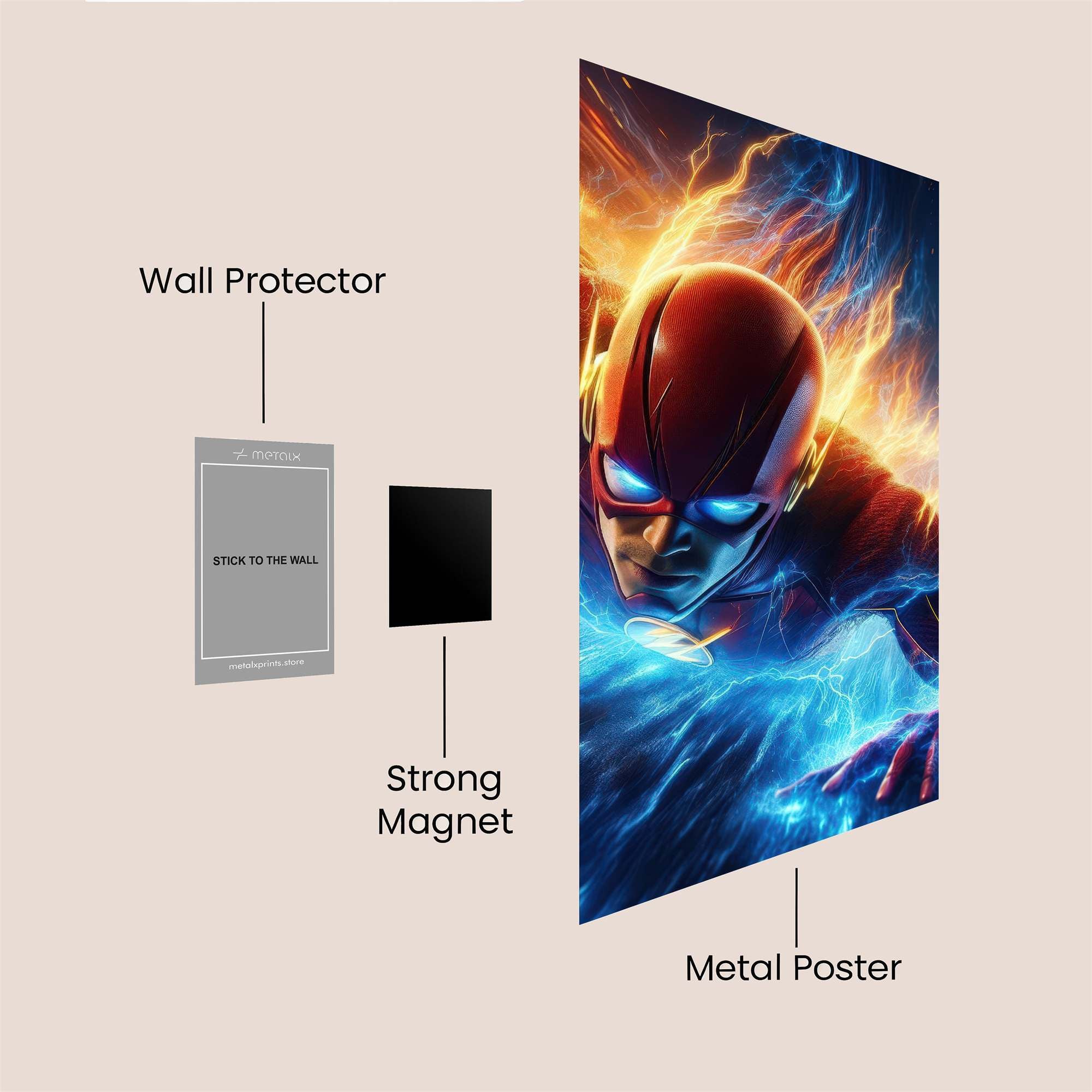 Flash Frenzy Safe Wall Magnetic / M