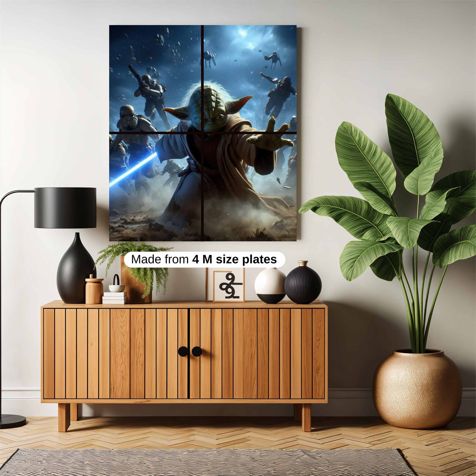 Yoda Defiant Safe Wall Magnetic / M