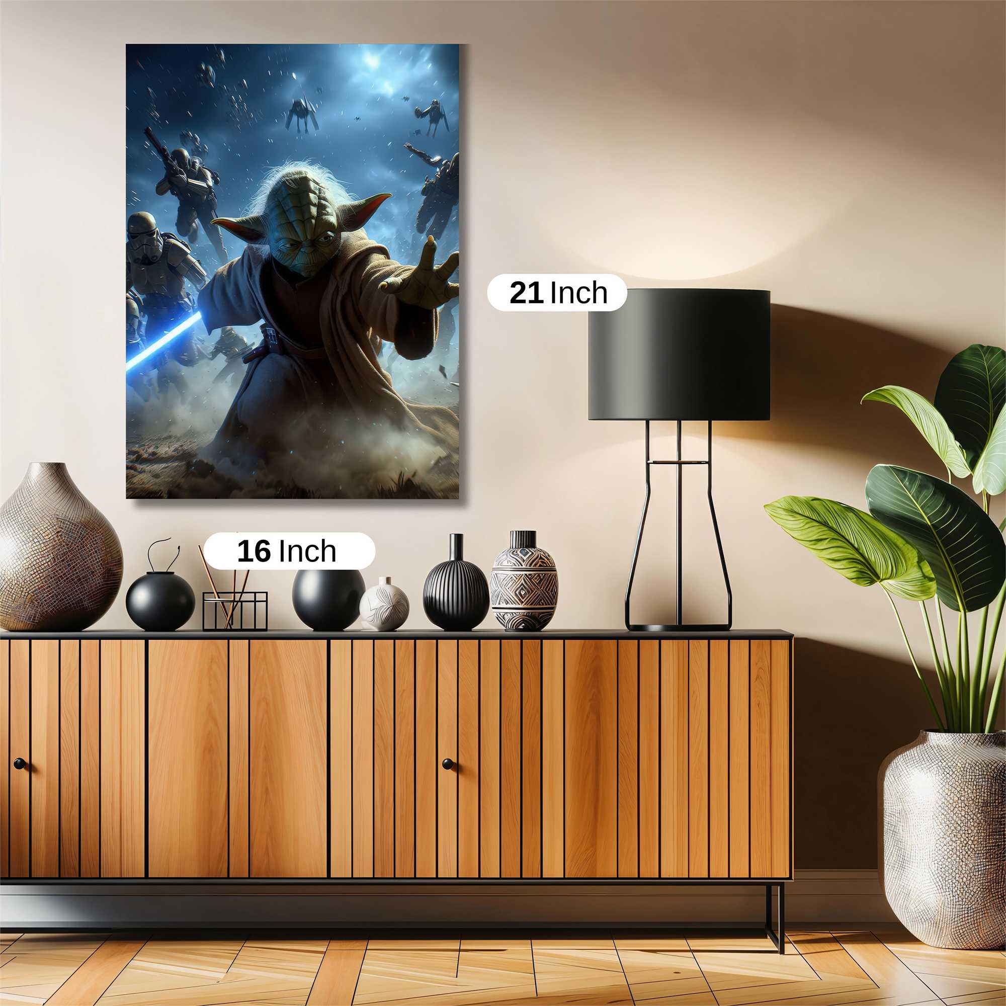 Yoda Defiant Safe Wall Magnetic / M