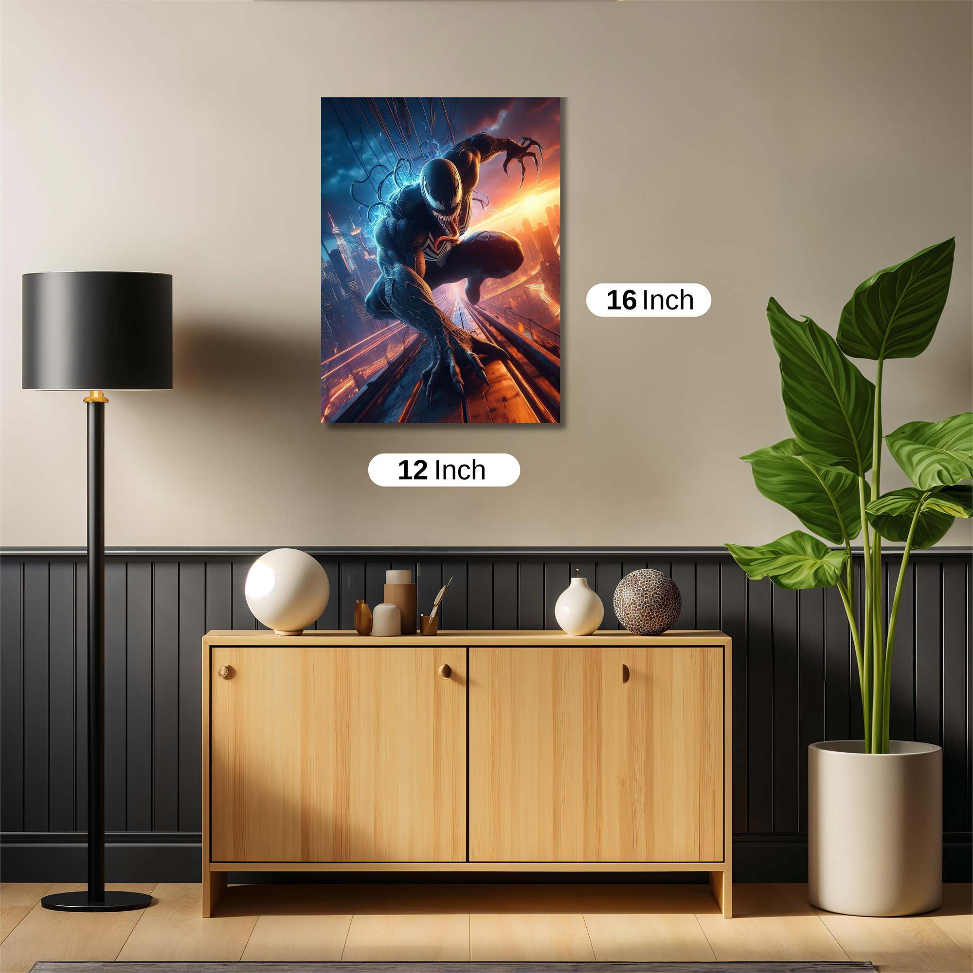 Venom Unleashed Safe Wall Magnetic / M