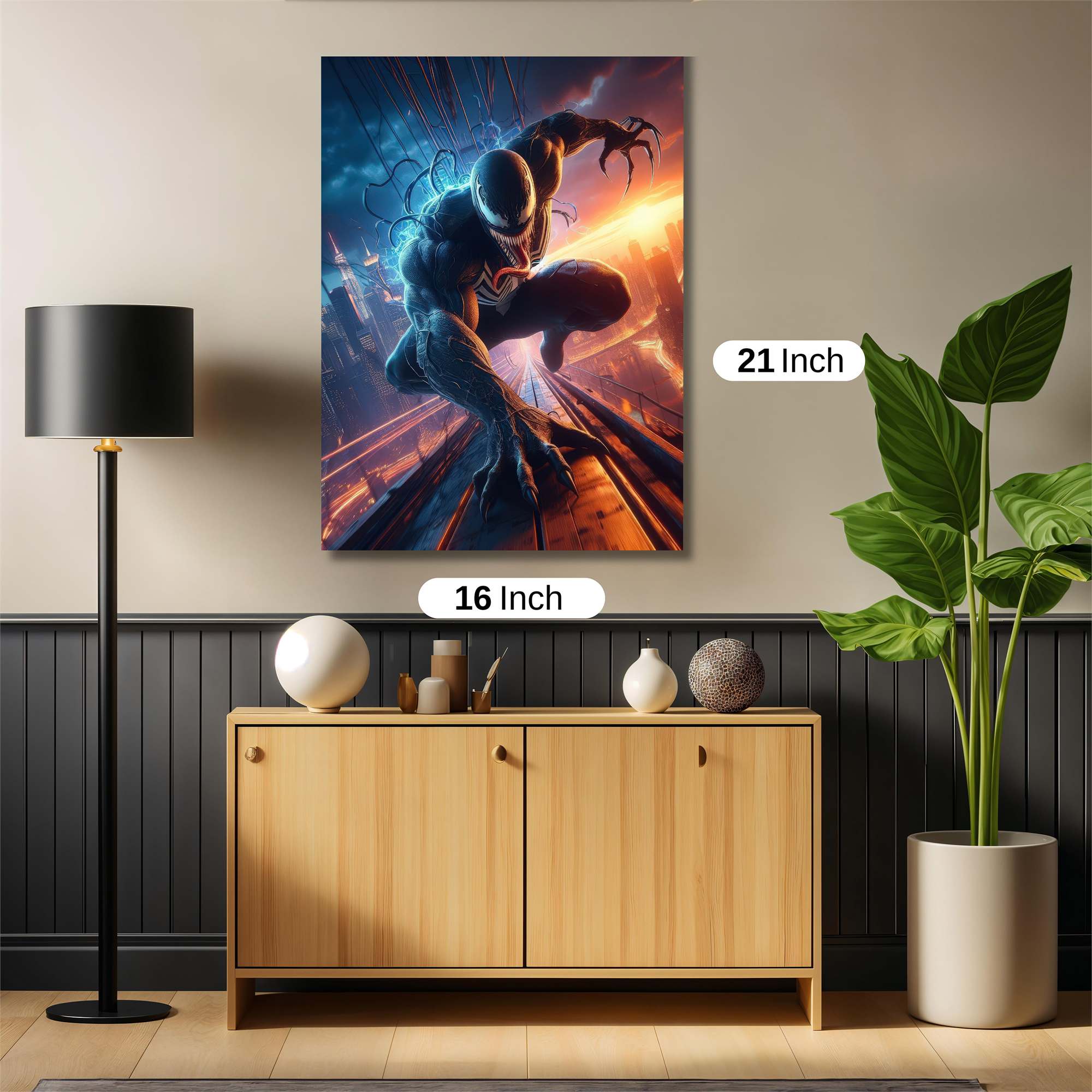 Venom Unleashed Safe Wall Magnetic / M