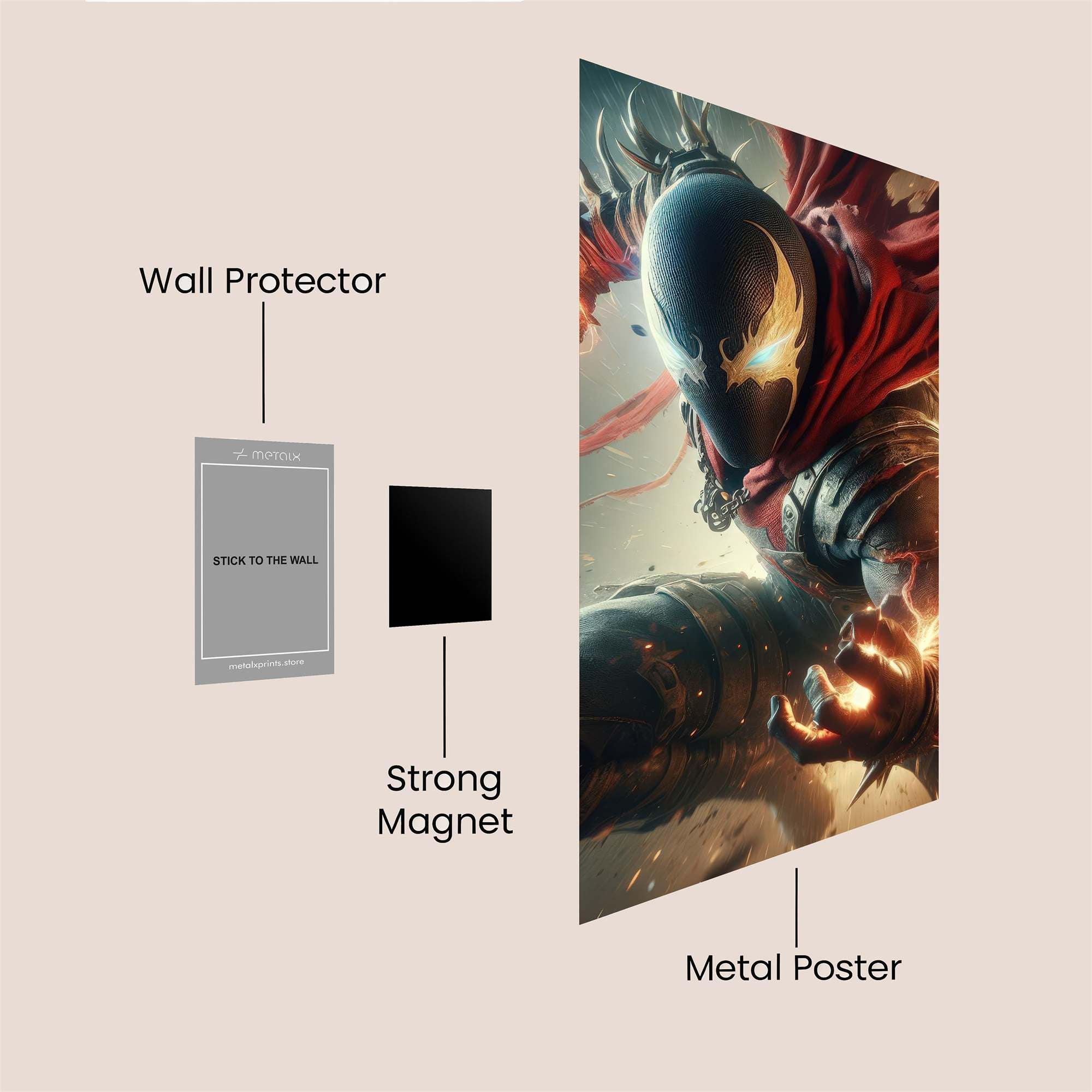 Spawn Fierce Safe Wall Magnetic / M